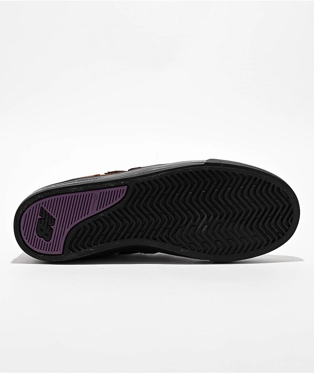 New Balance Numeric x Deathwish 306 Jamie Foy Deathwish Brown & Black Skate Shoes Product Image