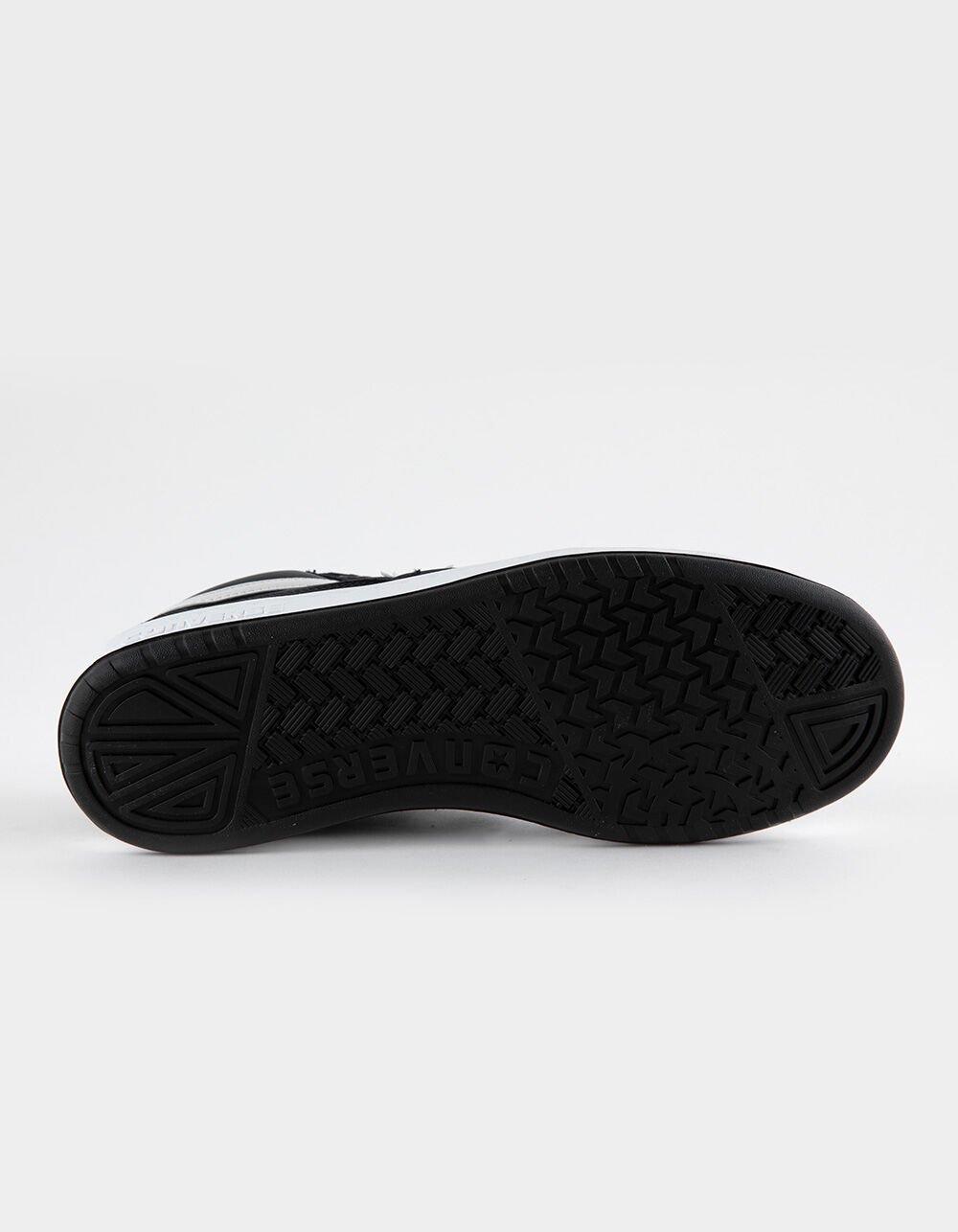 CONVERSE Fastbreak Pro Mid Skate Shoes - BLACK/WHITE Product Image