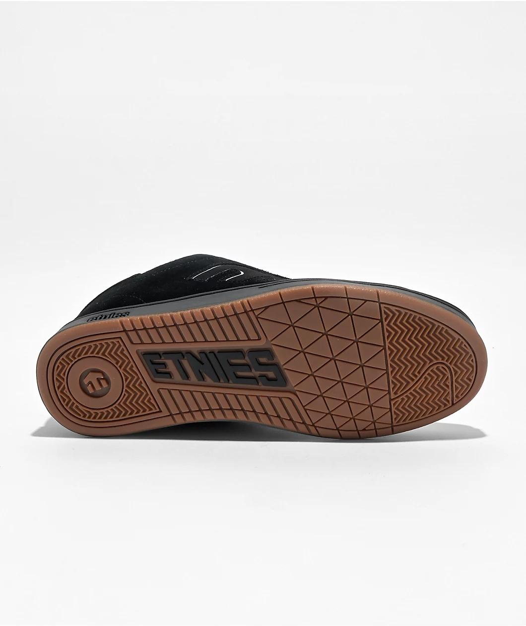 etnies Callicut Black & White Skate Shoes Product Image