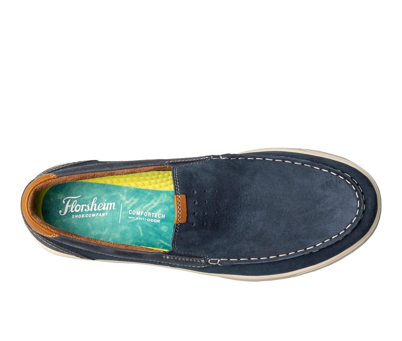 Men's Florsheim Crossover Moc Toe Slip On Casual Loafers Product Image