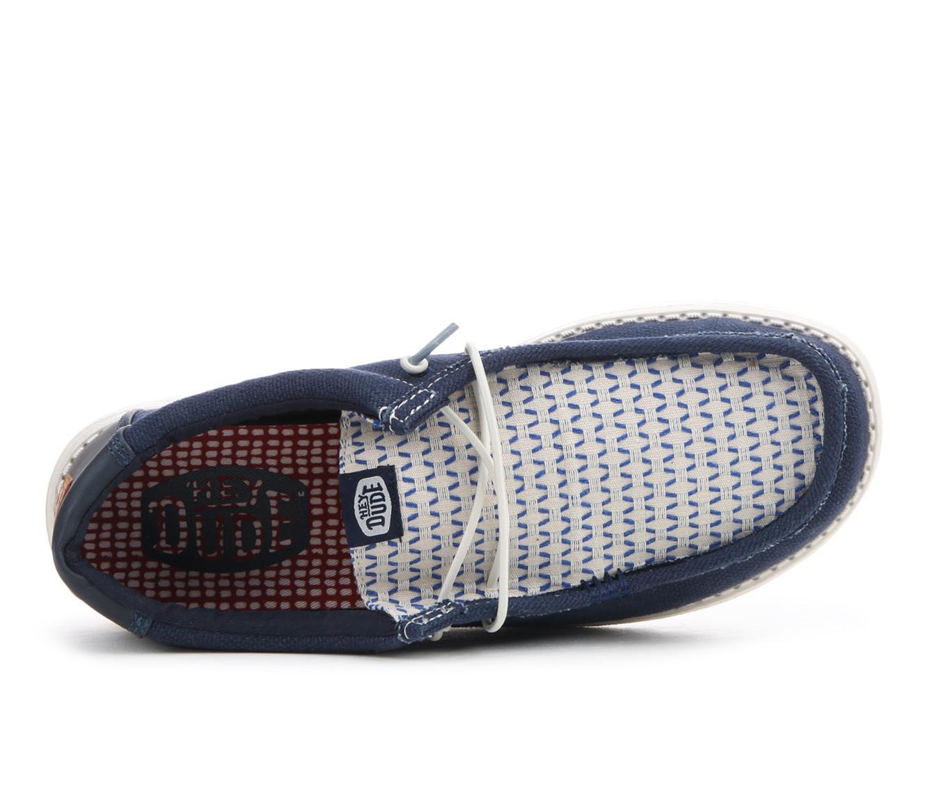 Men's HEYDUDE Wally Woven Jute Casual Shoes Product Image