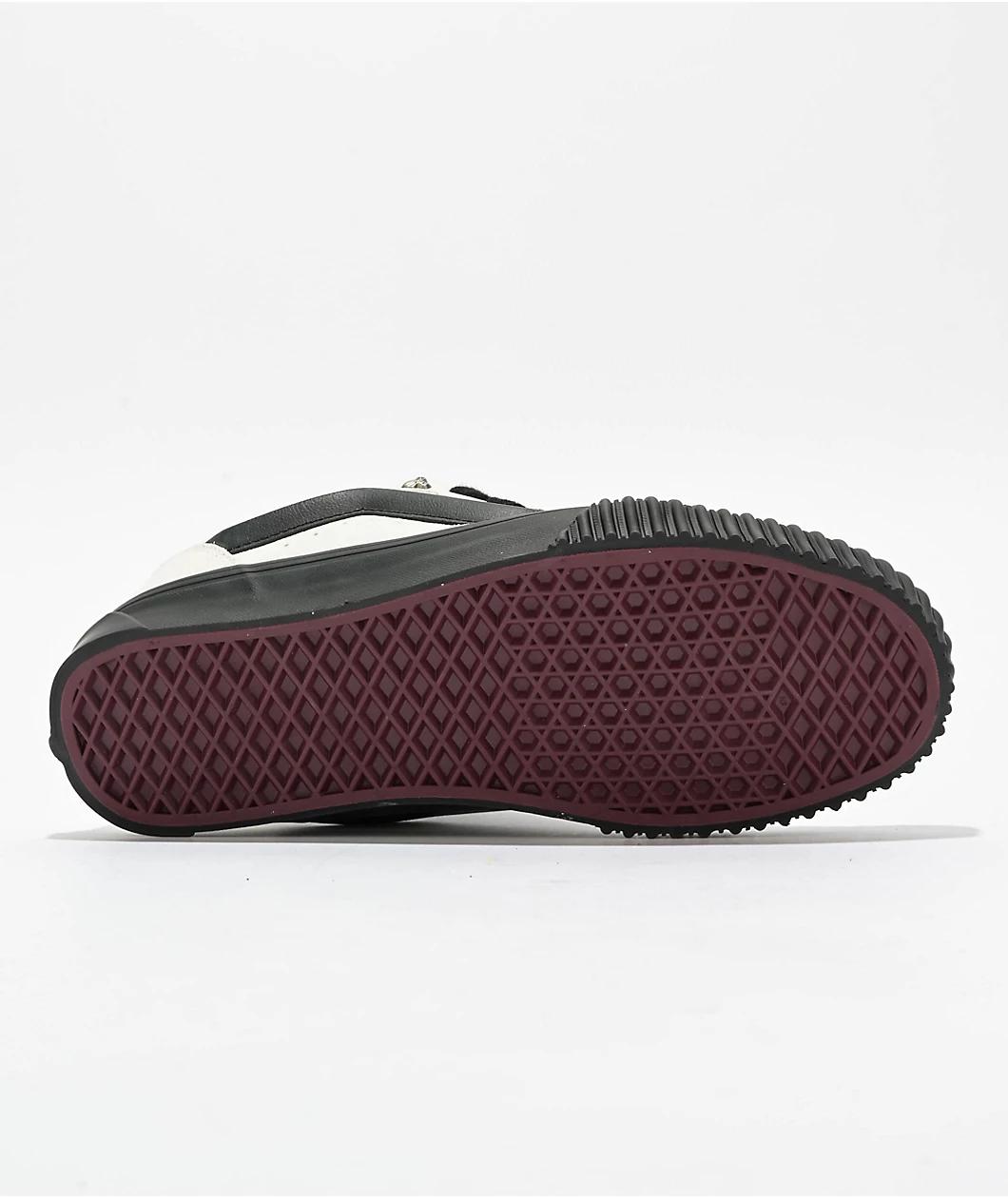 Vans Knu Skool In The Shadows White & Black Skate Shoes Product Image