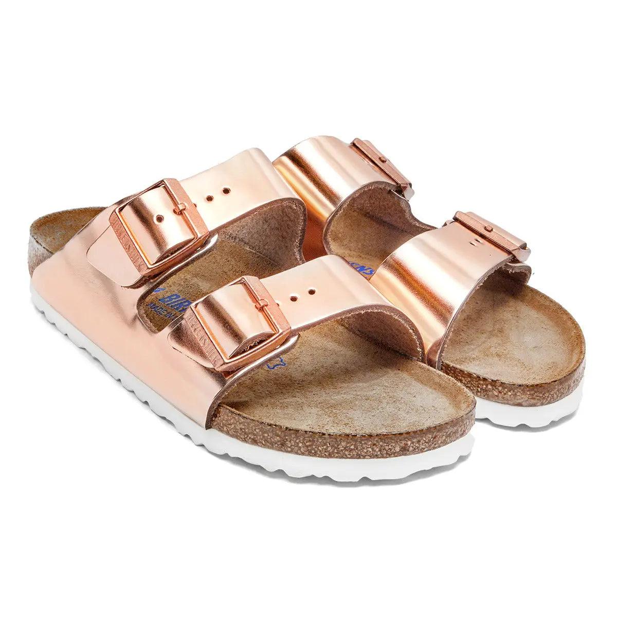 Birkenstock Arizona Soft Footbed Leather Sandals Product Image