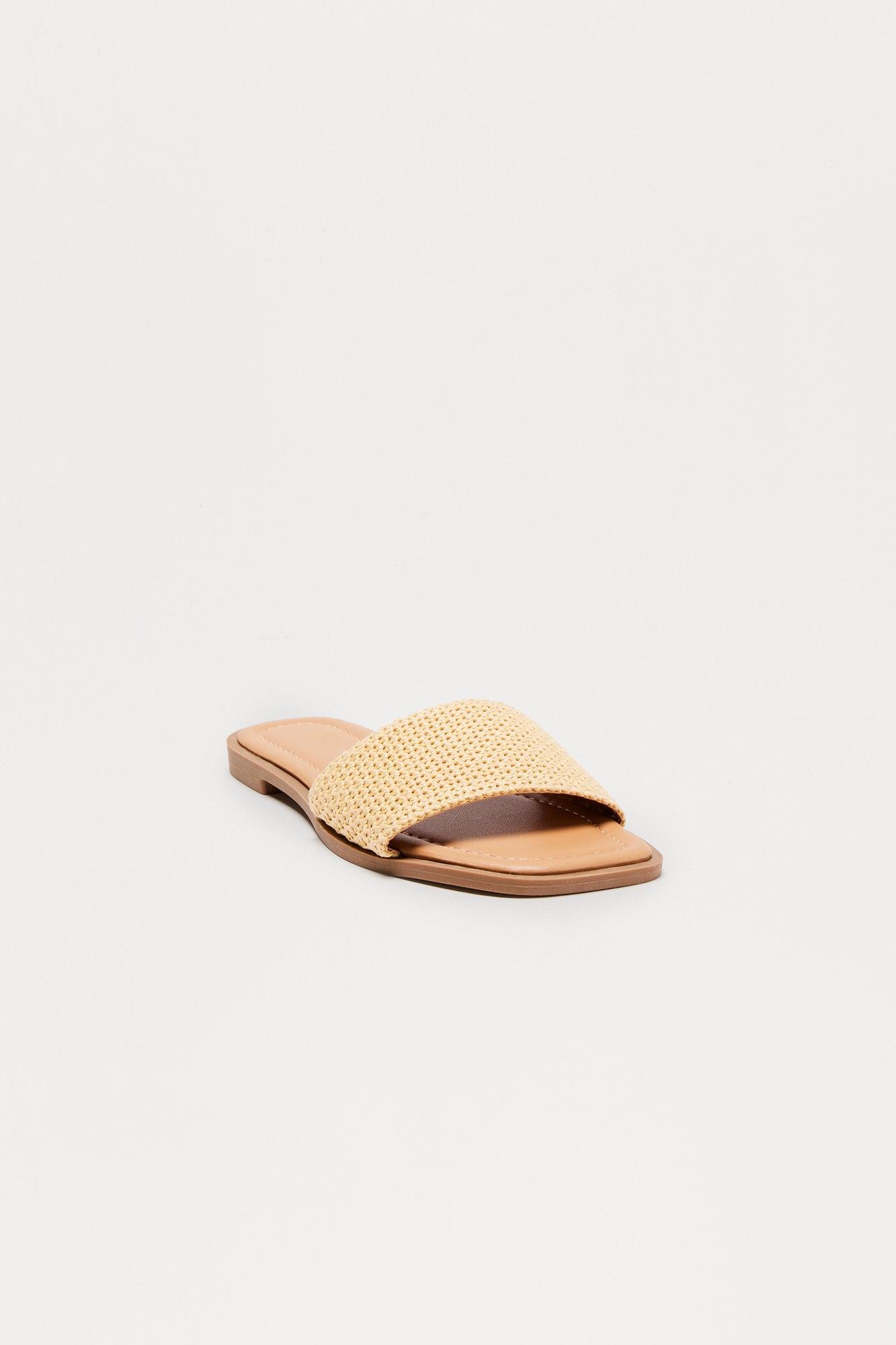 Cape Cod Raffia Sandals - Natural Female Product Image
