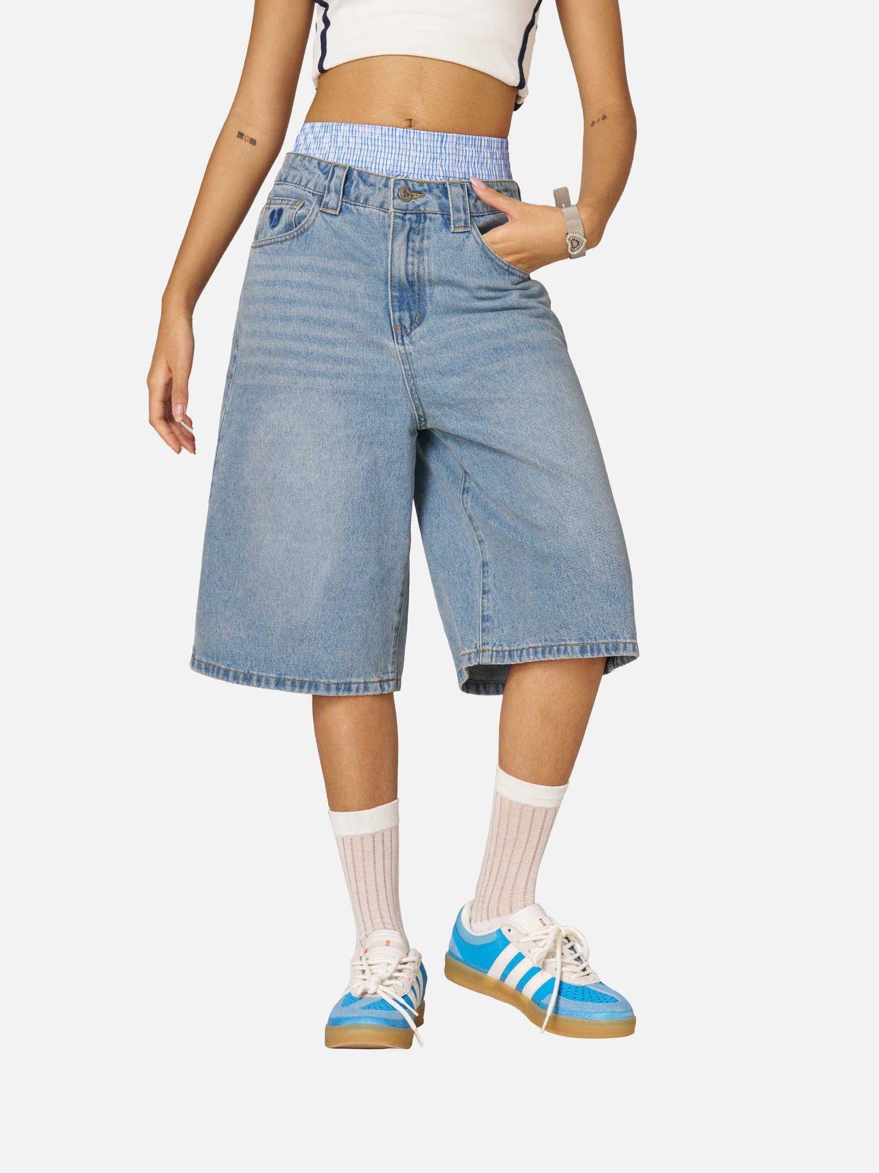 Aelfric Eden Double Waist Longline Jorts Product Image