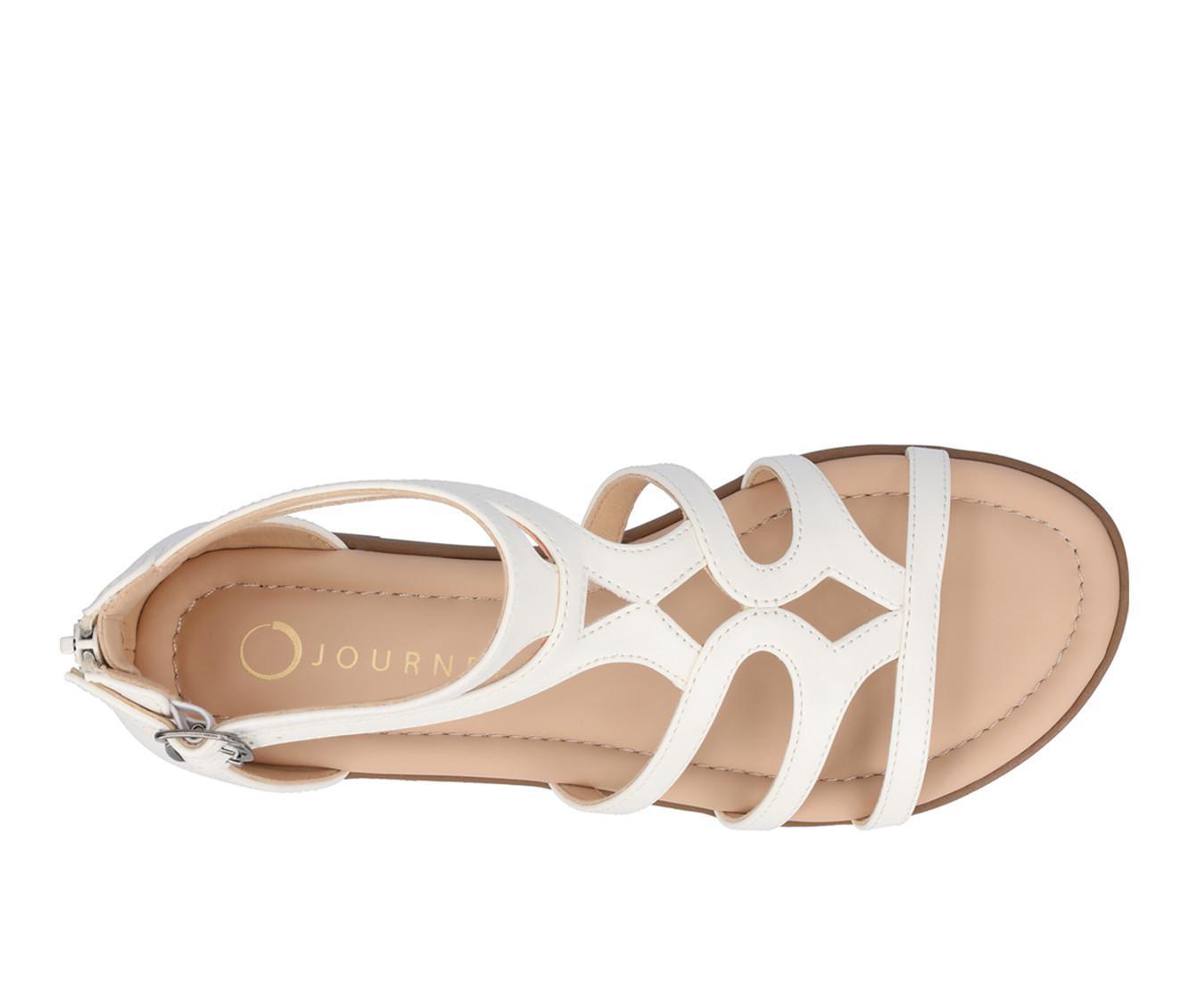 Women's Journee Collection Genneva Flat Sandals Product Image