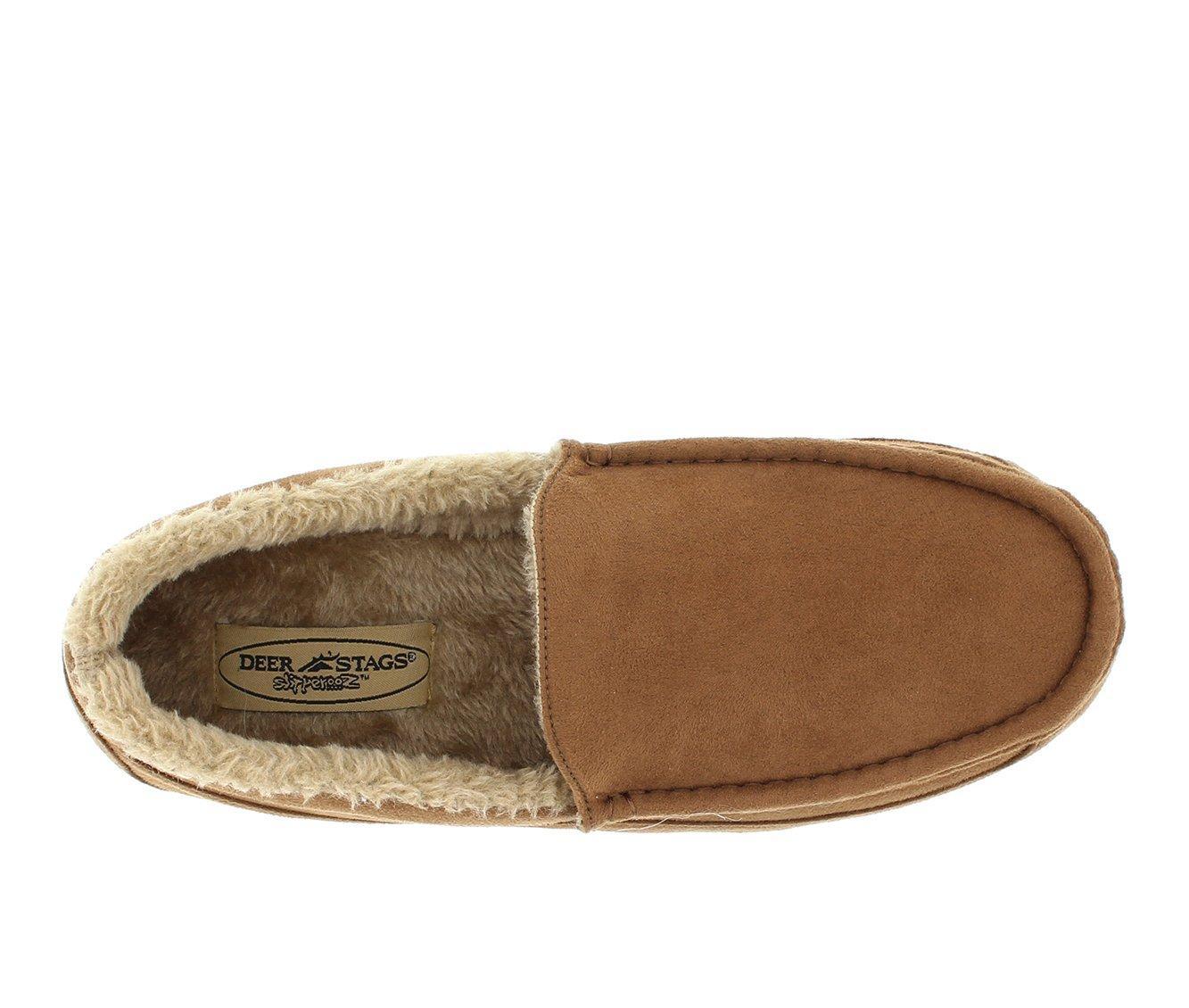 Deer Stags Spun Moccasin Slippers Product Image