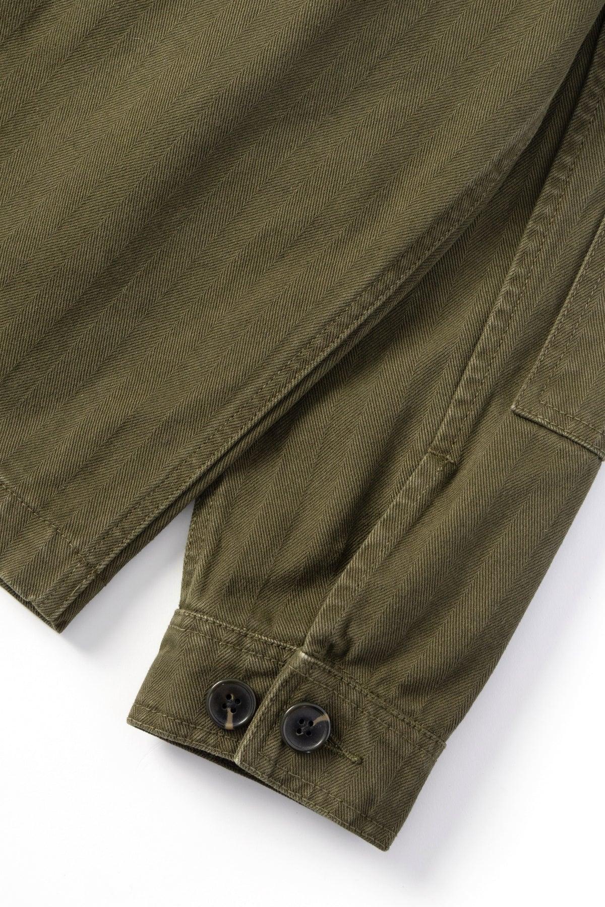 Blacksmith - Herringbone Jungle Jacket - Olive Product Image