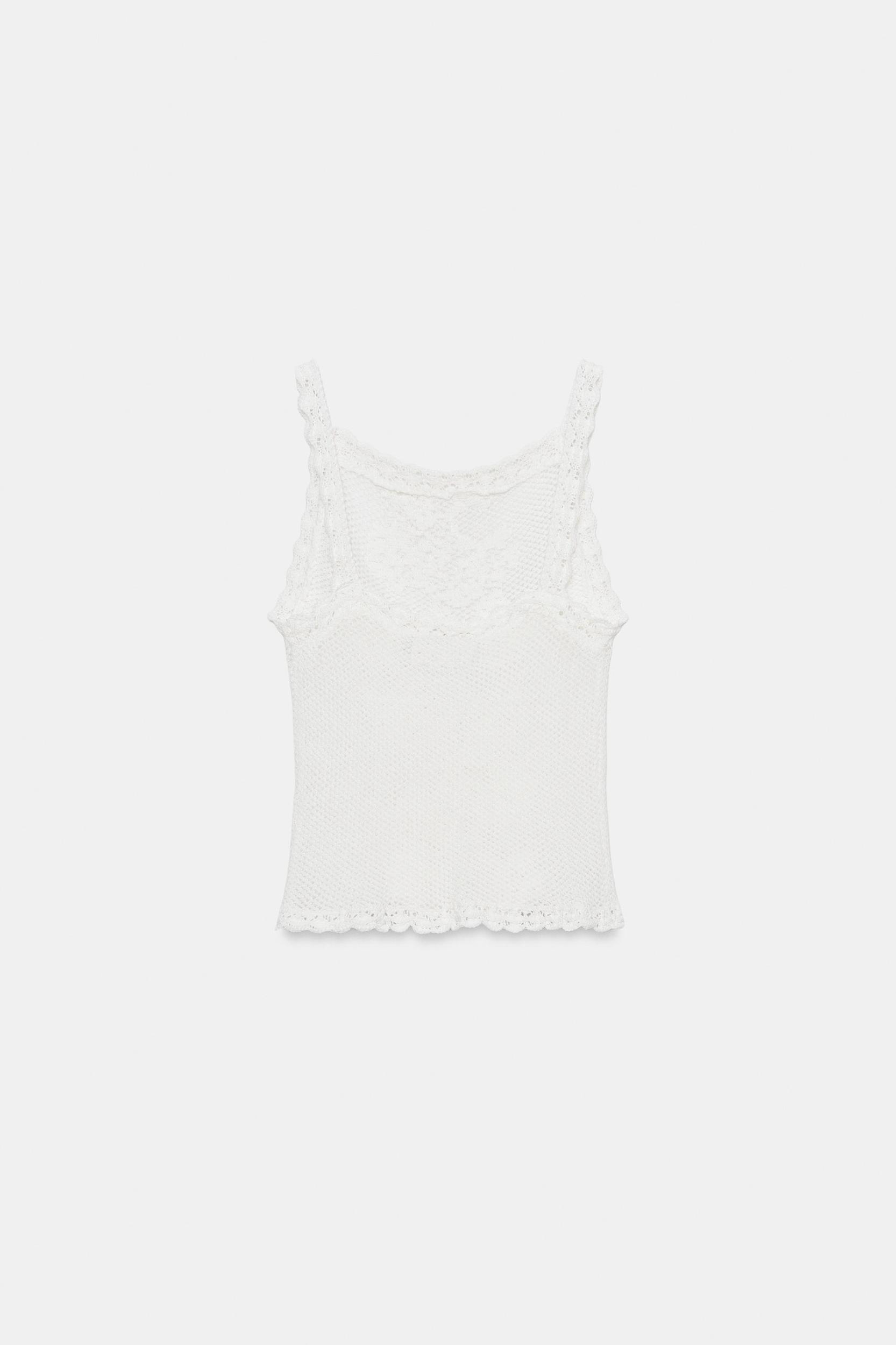 OPEN-BACK KNIT TOP Product Image
