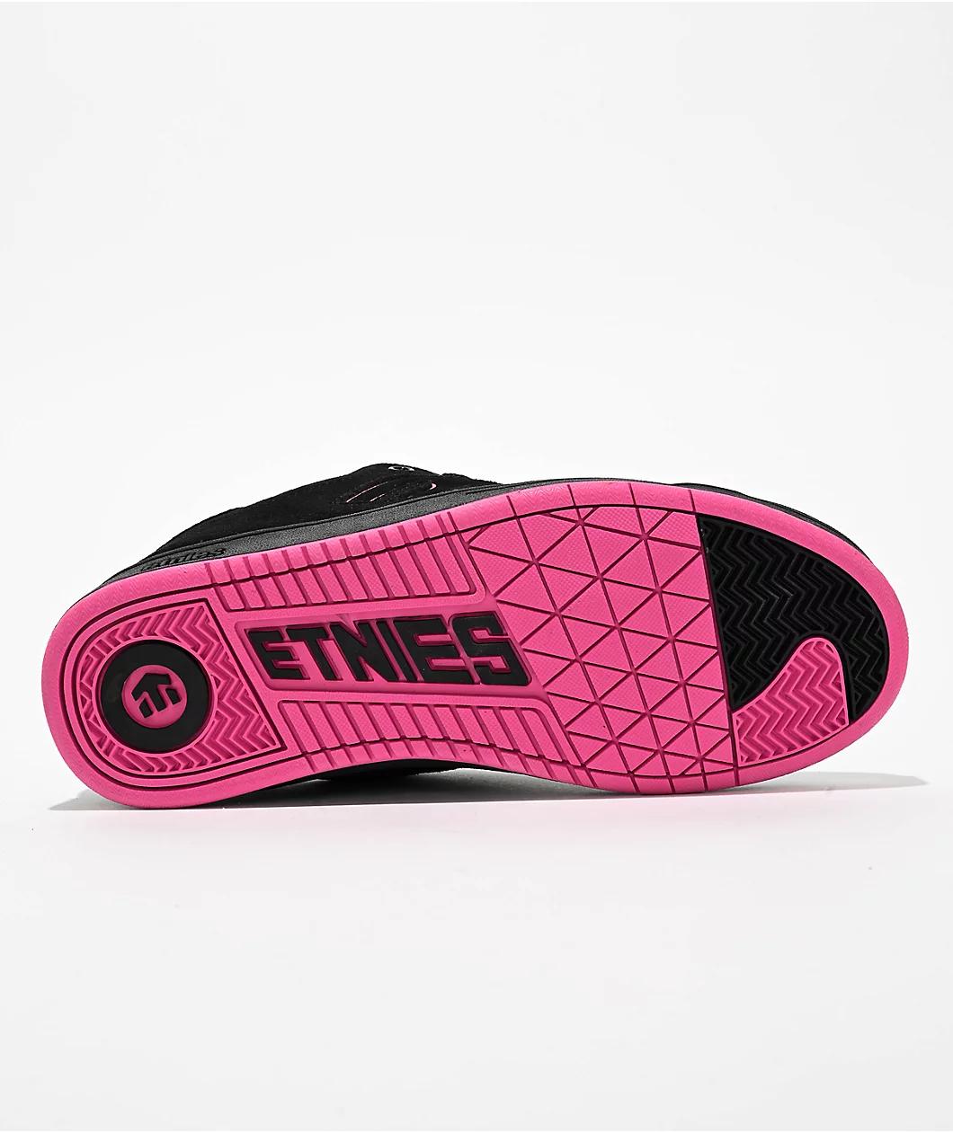 etnies Callicut Black & Pink Skate Shoes Product Image