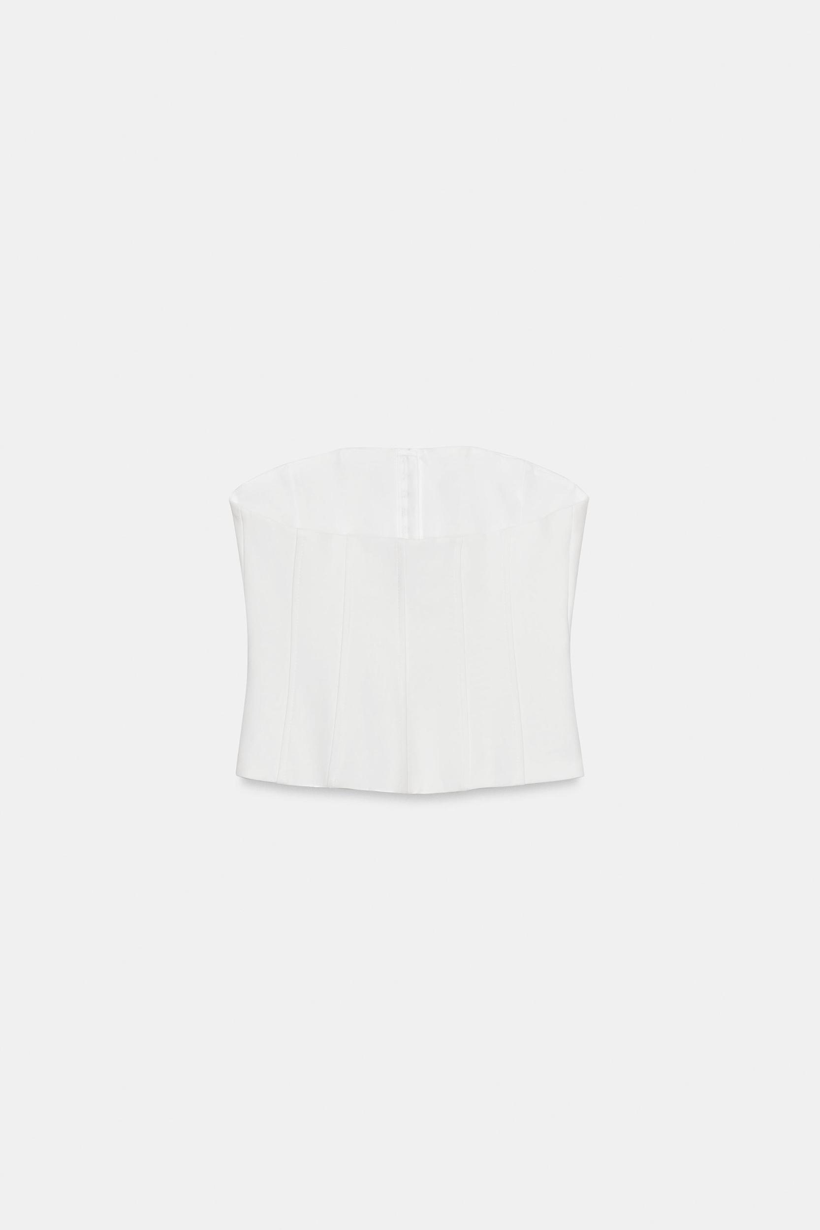 STRAPLESS CORSET TOP Product Image