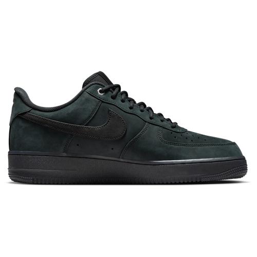 Nike Mens Nike Air Force 1 Low - Mens Shoes Black/Black Product Image