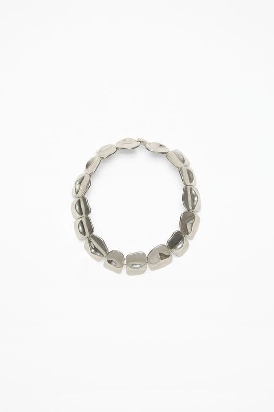 Brass croco scale necklace Product Image