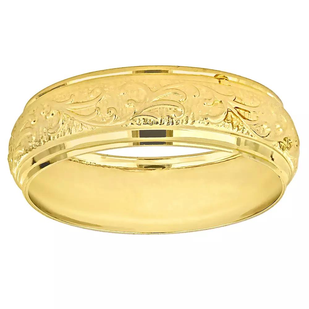 Stella Grace 14k Gold 6 mm Filigree Wedding Band, Womens Product Image