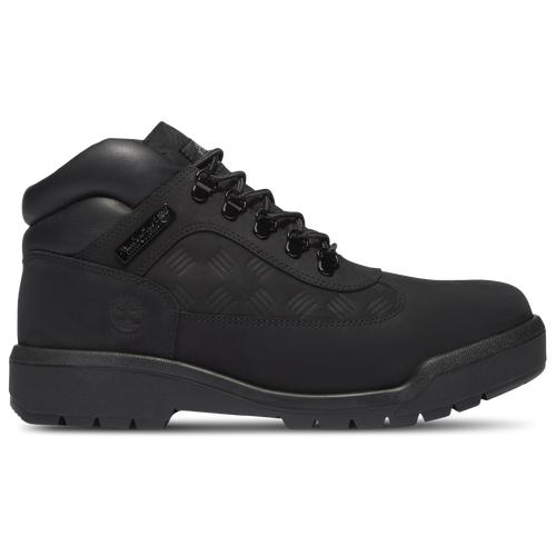 Timberland Mens Timberland Field Boots - Mens Black Product Image
