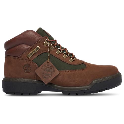 Timberland Mens Timberland Field Boots - Mens Brown/Green Product Image