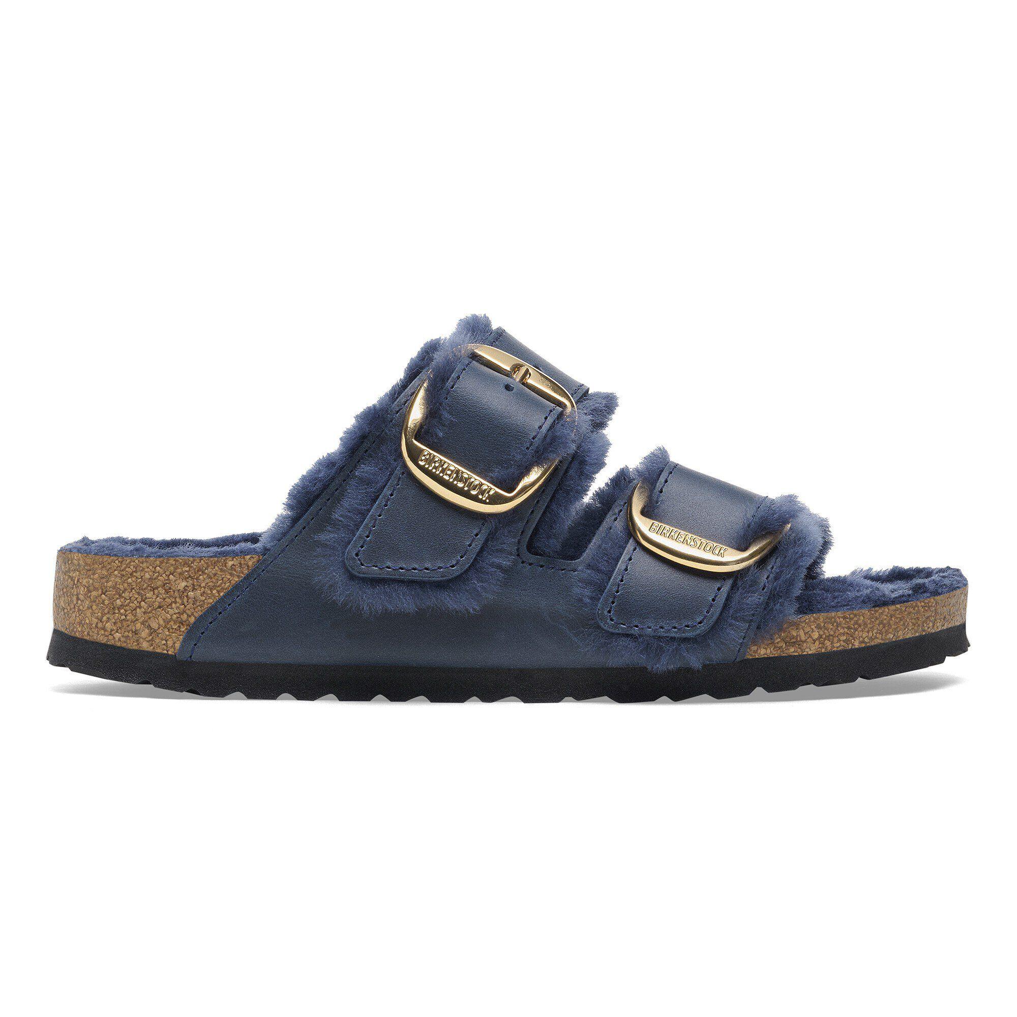 Arizona Big Buckle Shearling Natural Leather Oiled Product Image