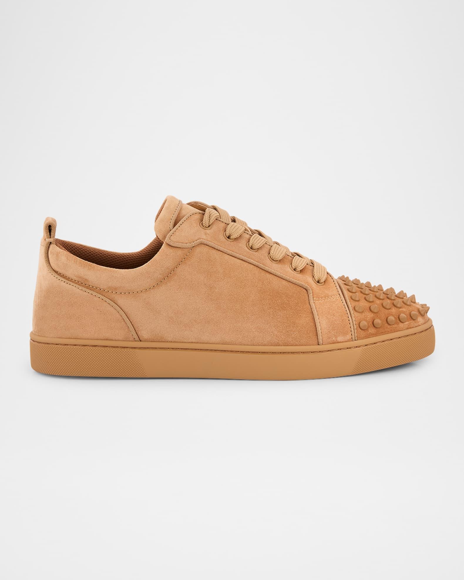 Men's Louis Junior Spikes Low-Top Suede Sneakers  Product Image