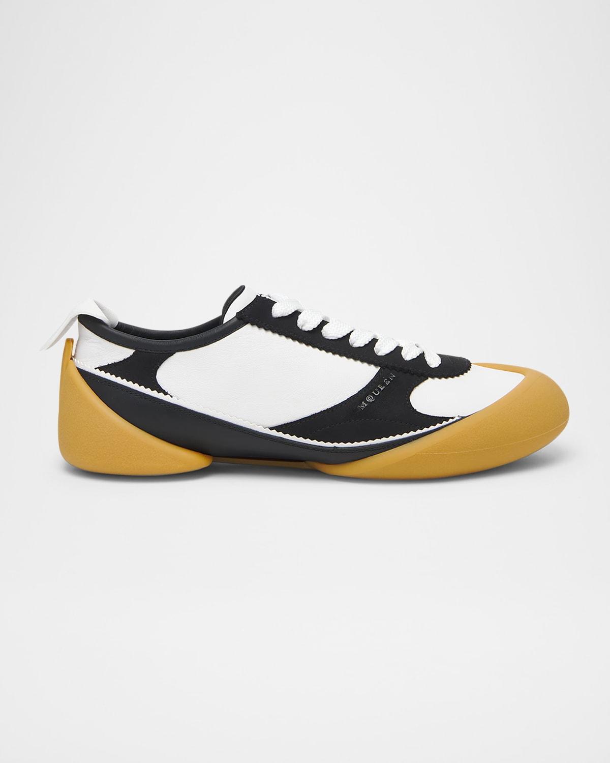 Men's Flexion Leather Low-Top Sneakers Product Image