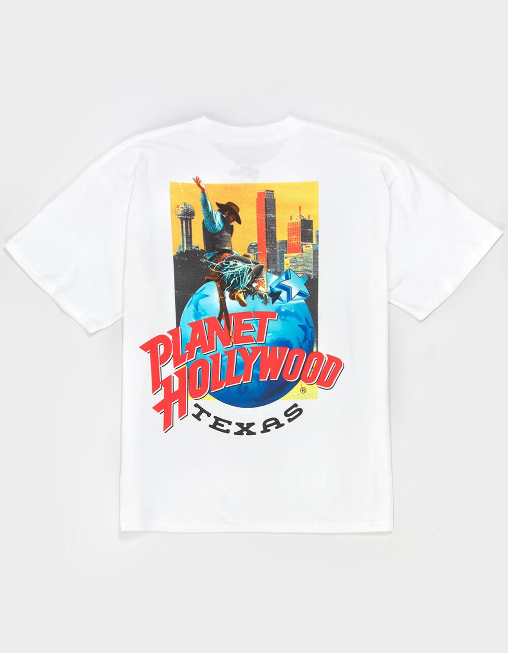 PLANET HOLLYWOOD Dallas Cowboy Mens Boxy Tee - WHITE Product Image