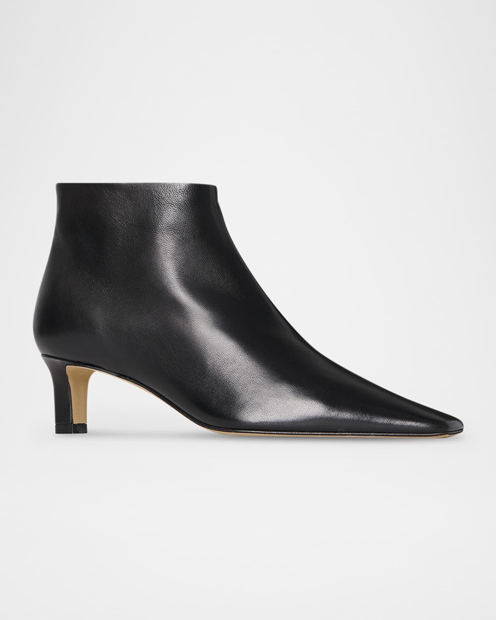Carla Nappa Leather Booties Product Image