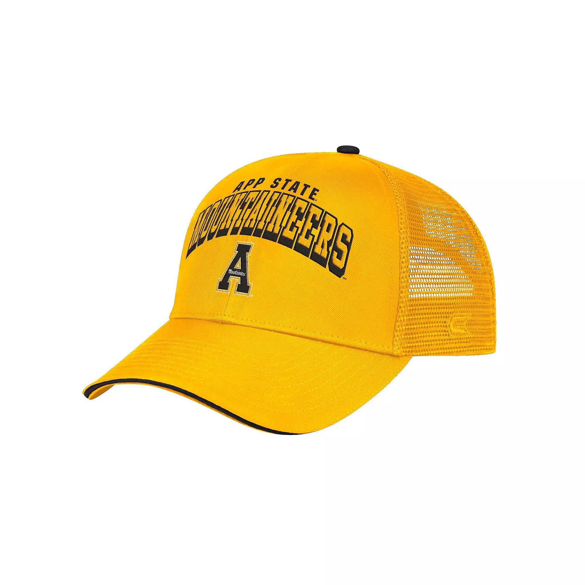 Men's Colosseum Gold Appalachian State Mountaineers Wyatt Adjustable Hat, App Gold Product Image