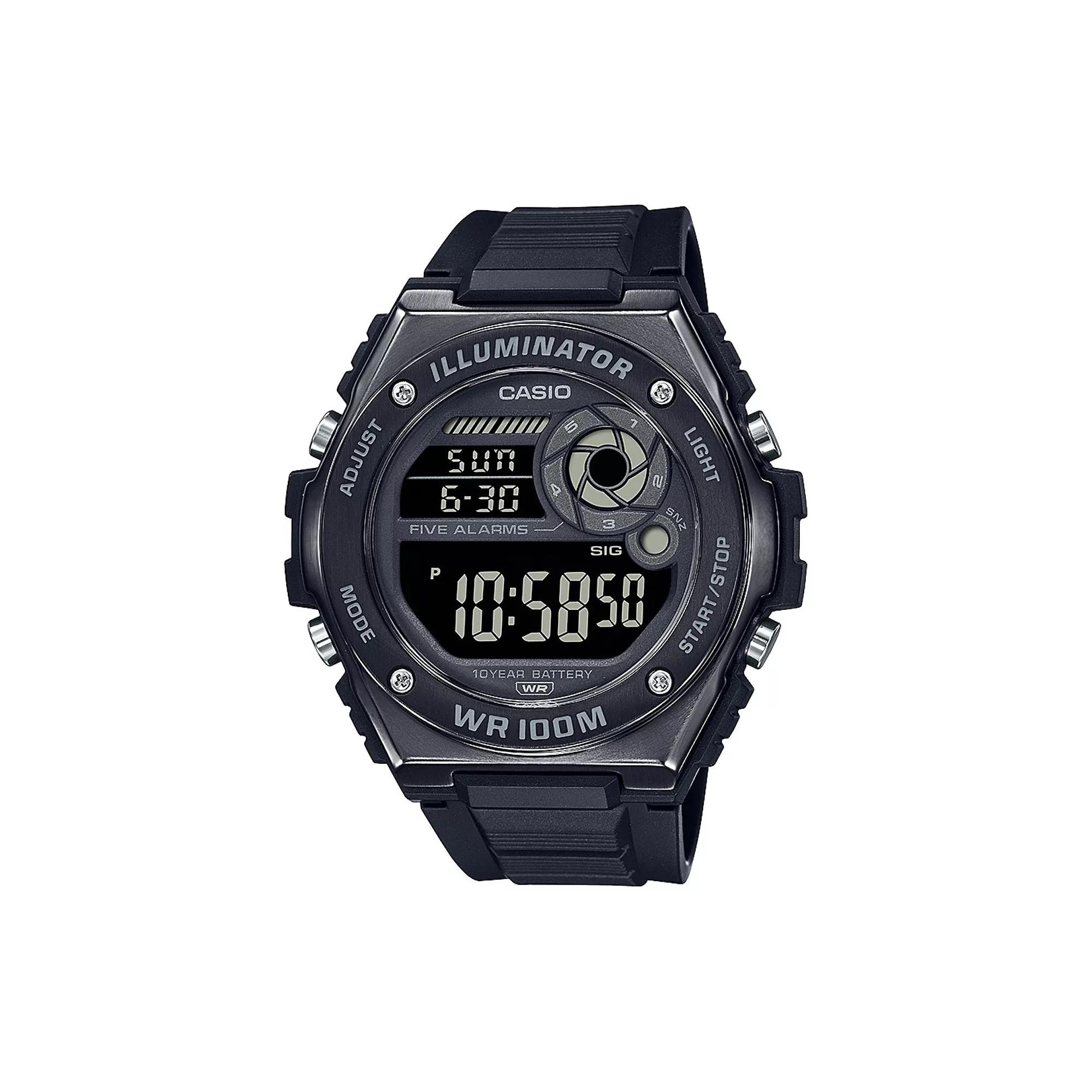 Casio Men's Digital Watch, Size: XL, Black Product Image