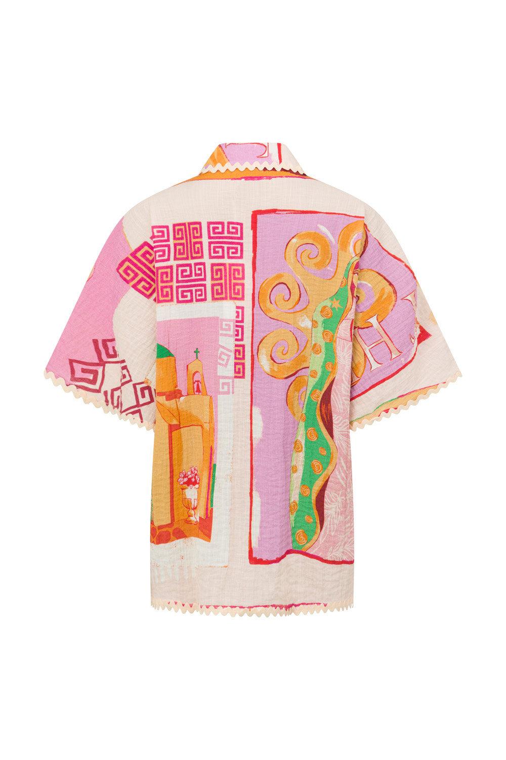 Kelia Shirt - Theotokos Peach Product Image