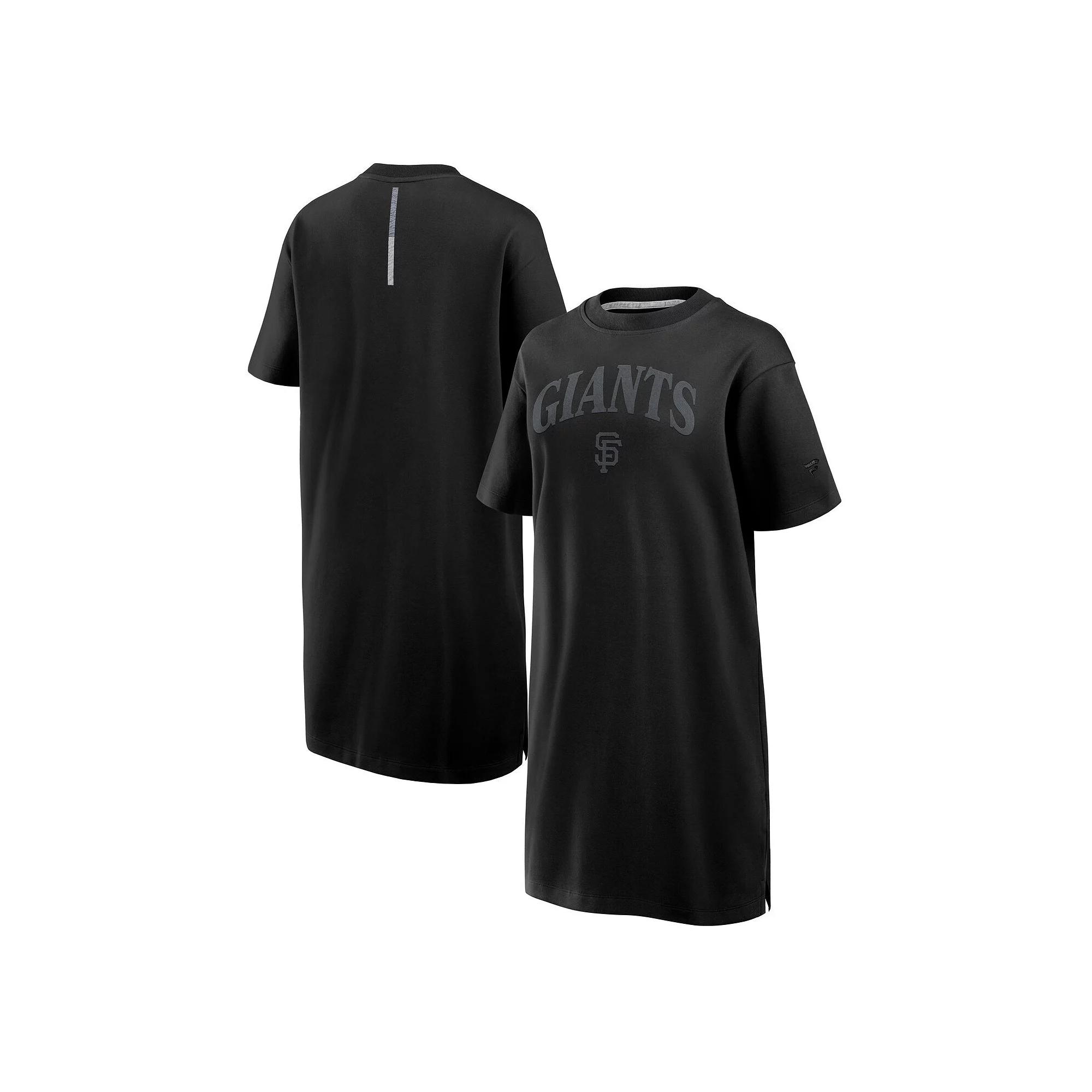 Women's Fanatics Black San Francisco Giants Elements Cotton Dress,  Product Image