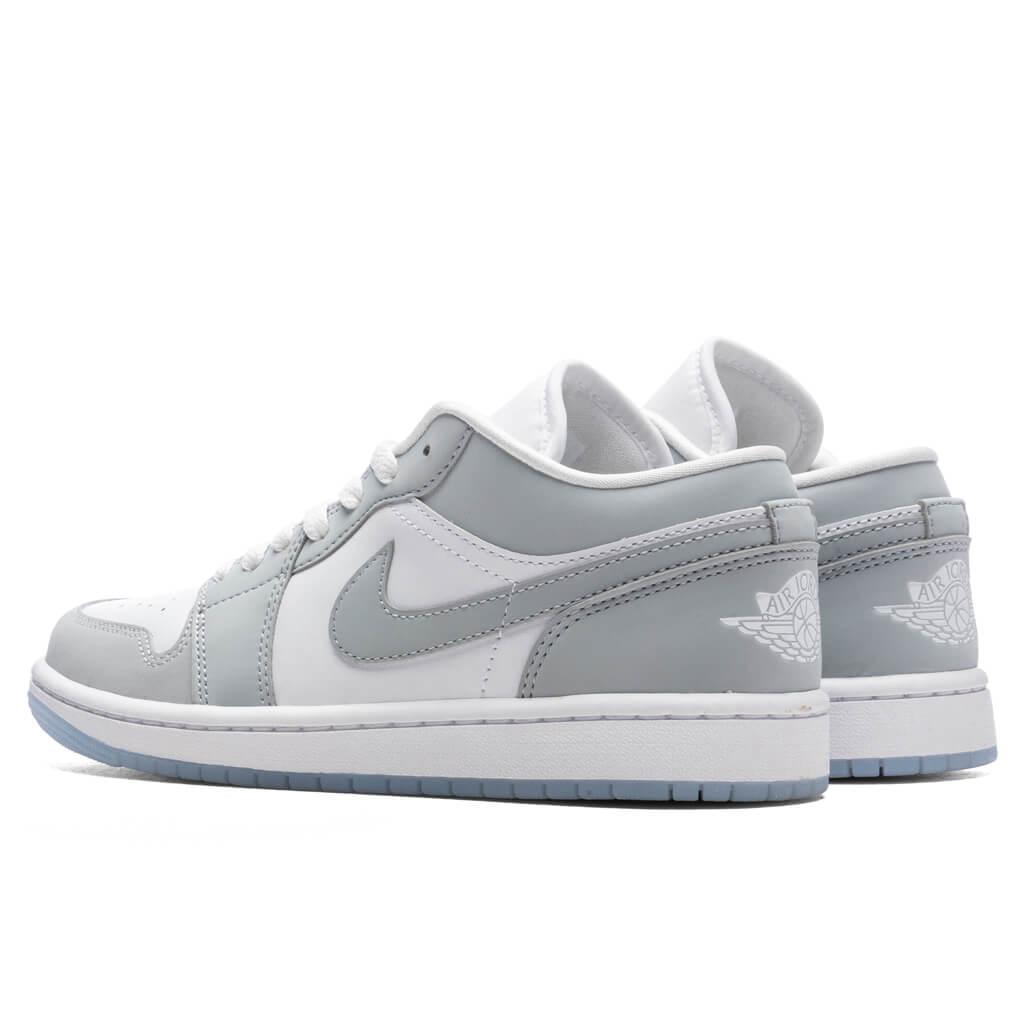 Women's Air Jordan 1 Low - White/Wolf Grey Female Product Image