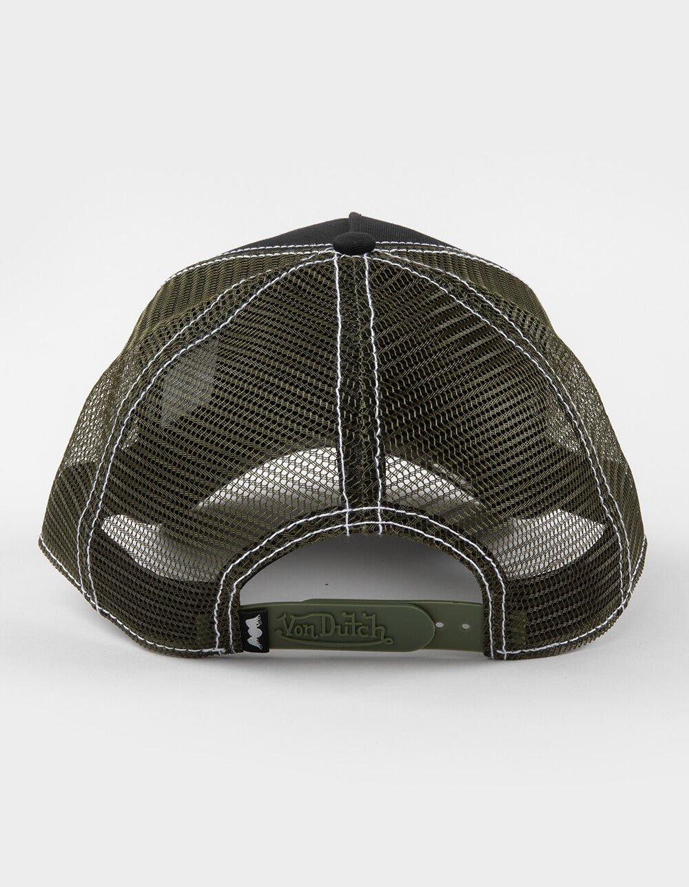 VON DUTCH Staple Trucker Hat - BLACK COMBO Product Image