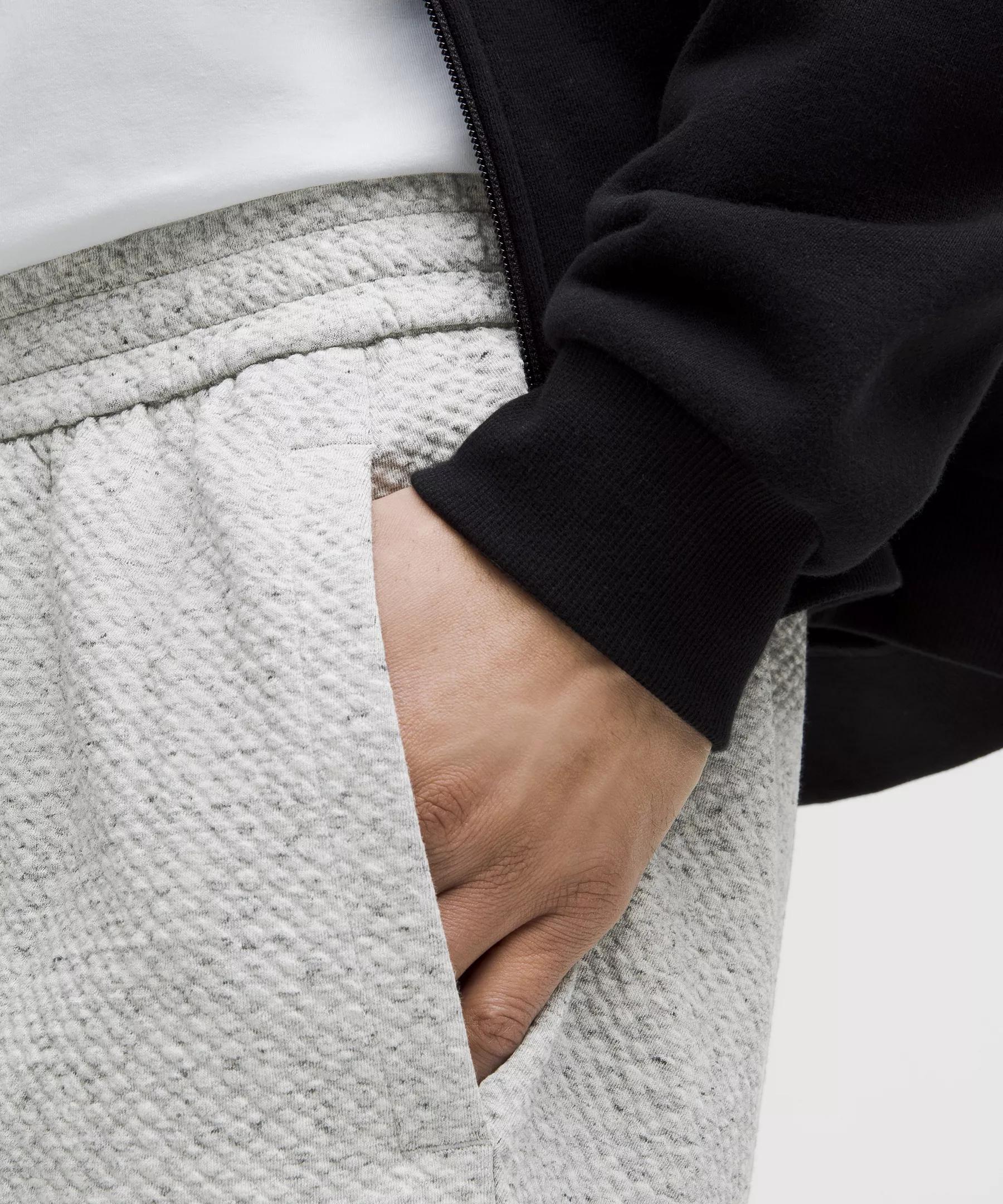 Textured Double-Knit Cotton Jogger *Tall Product Image