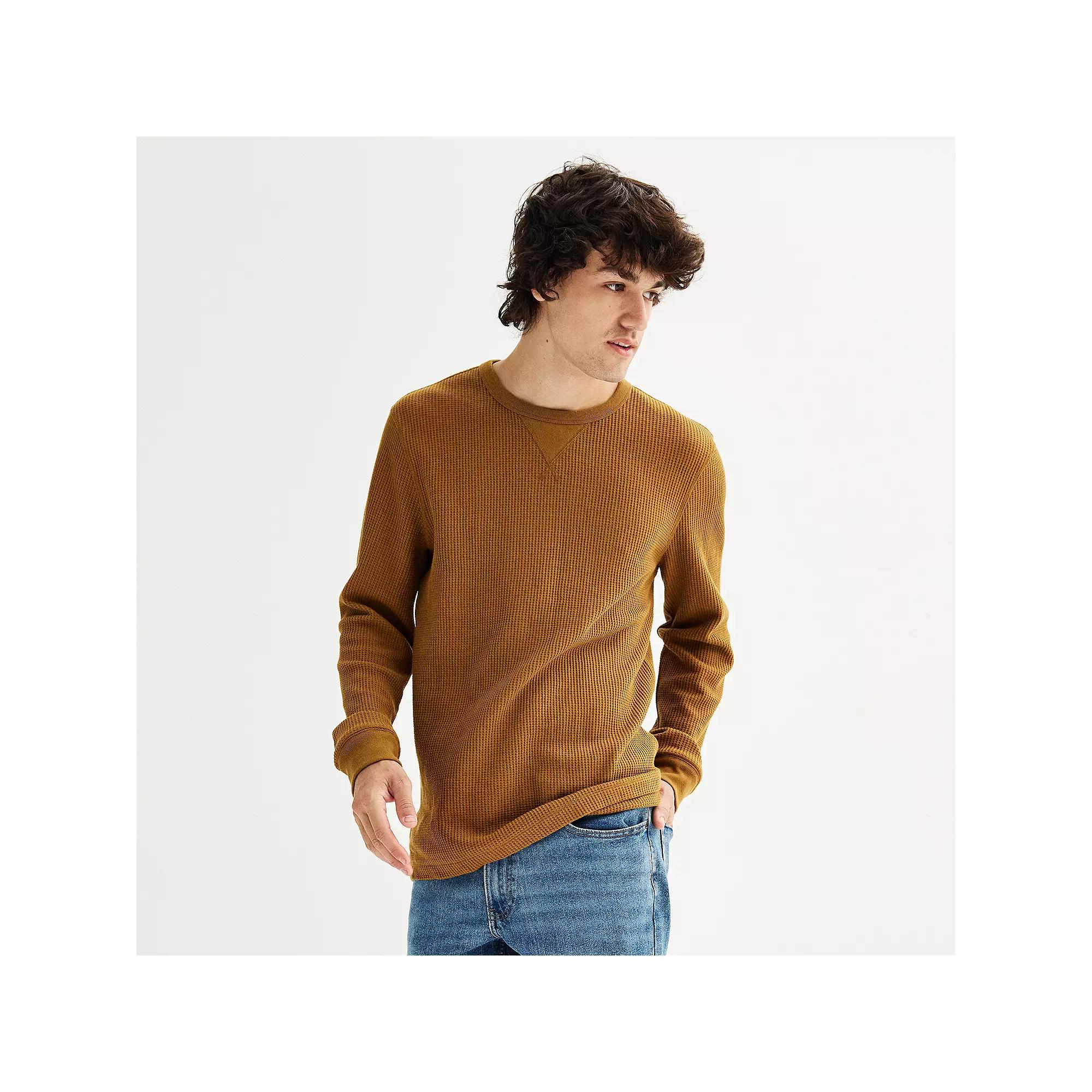 Men's Sonoma Goods For Life® The Essential Waffle Thermal Tee,  Product Image