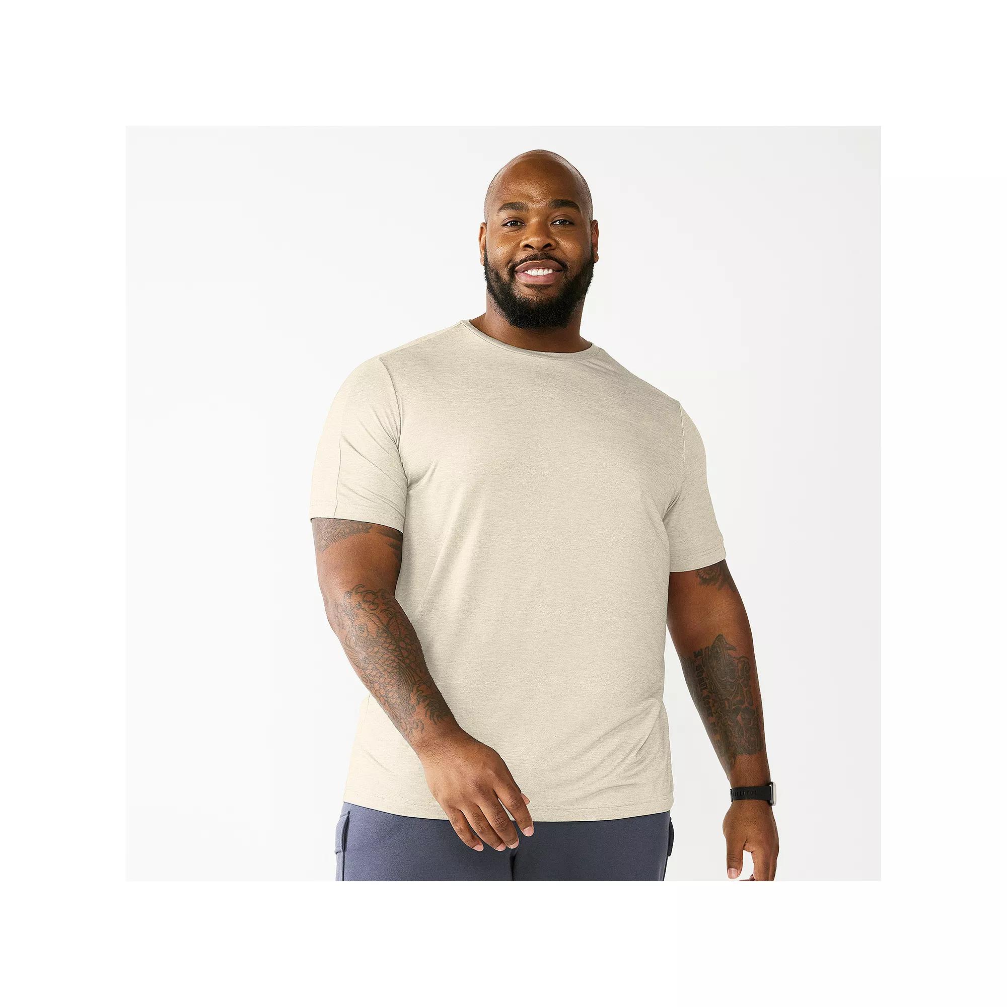 Big & Tall Tek Gear® Essential Gear Tee, Men's,  Product Image