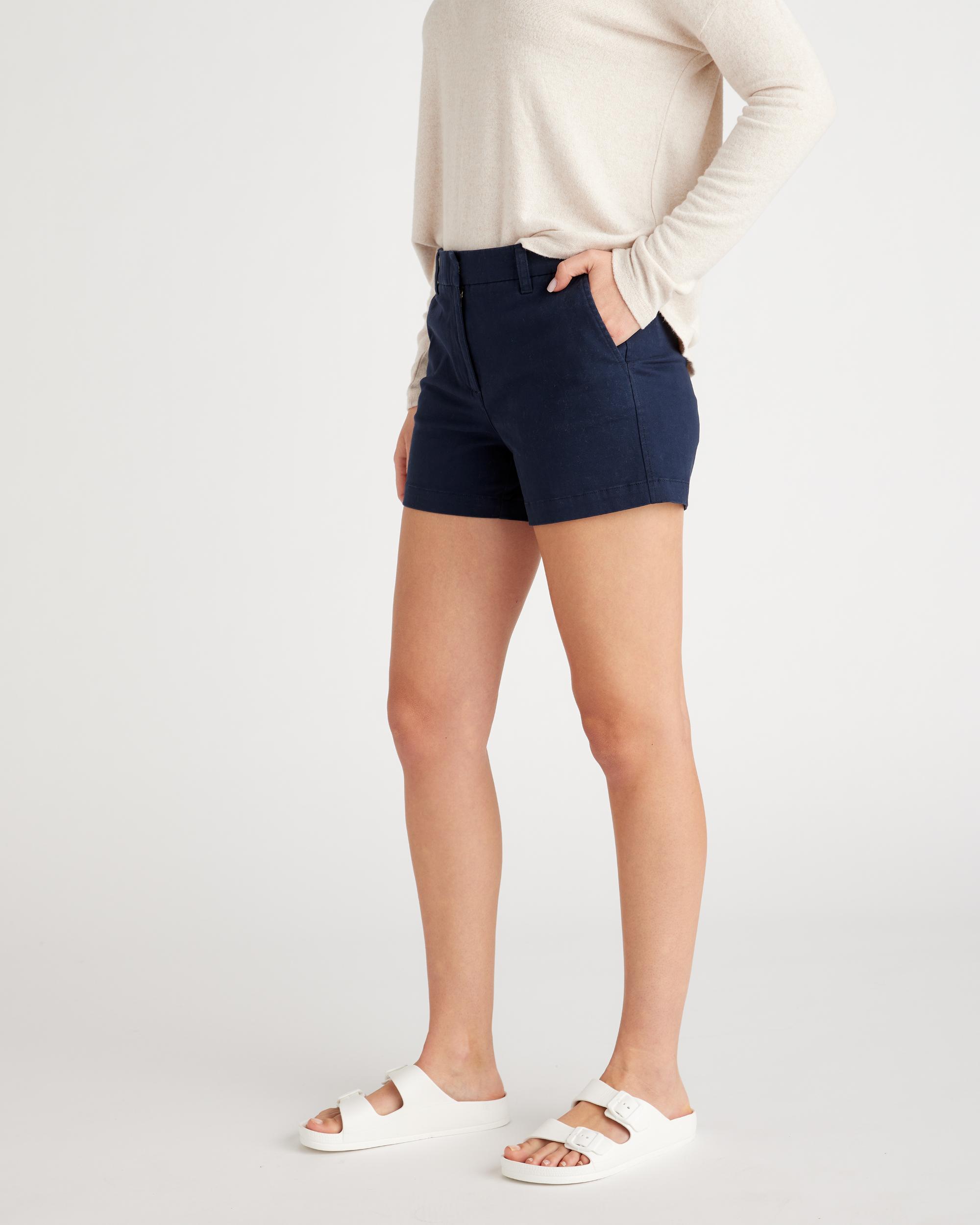 Quince | Women's Stretch Cotton Chino Shorts Size 29, Organic Cotton Product Image