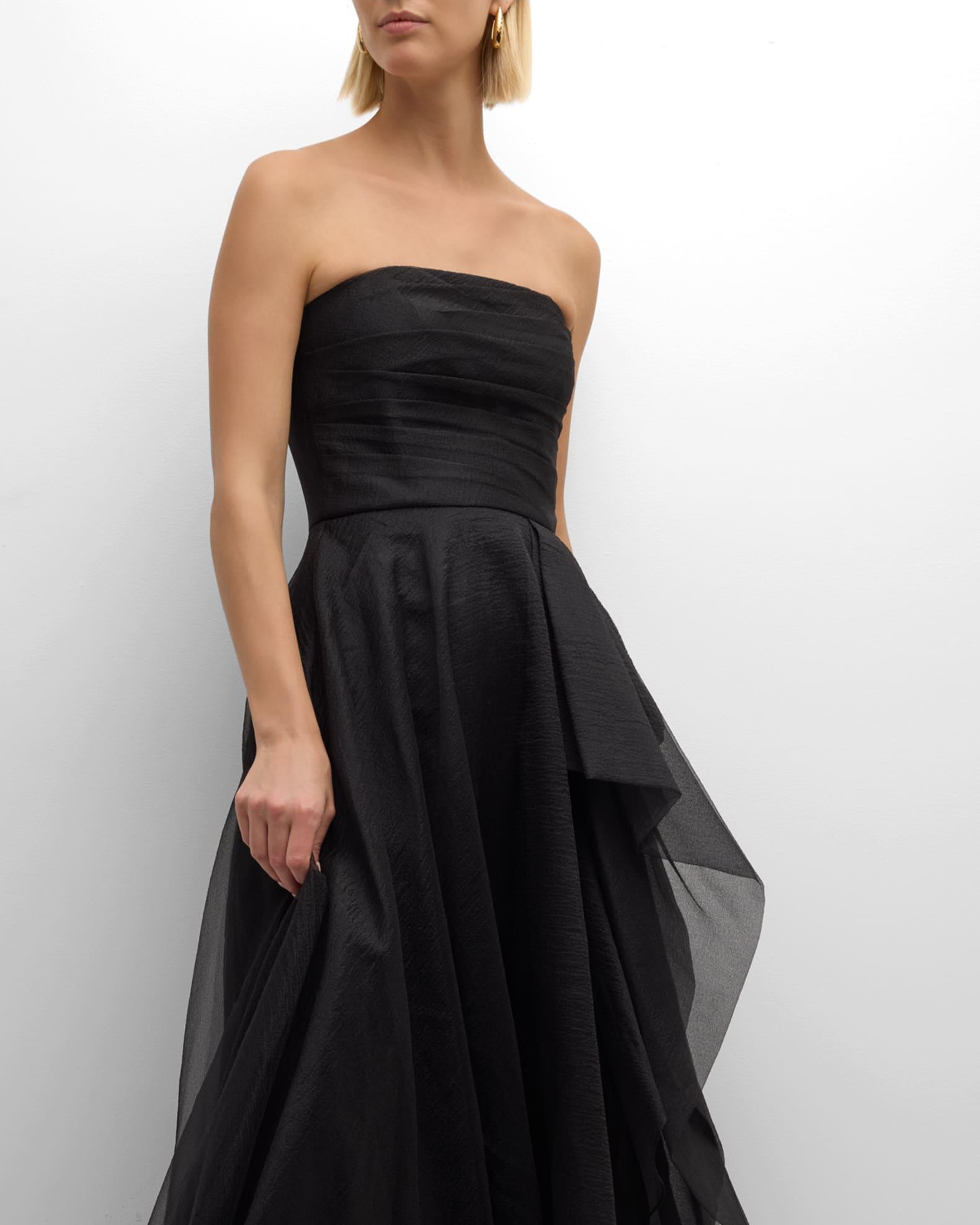 Womens Teresa Draped Tulle Gown Product Image