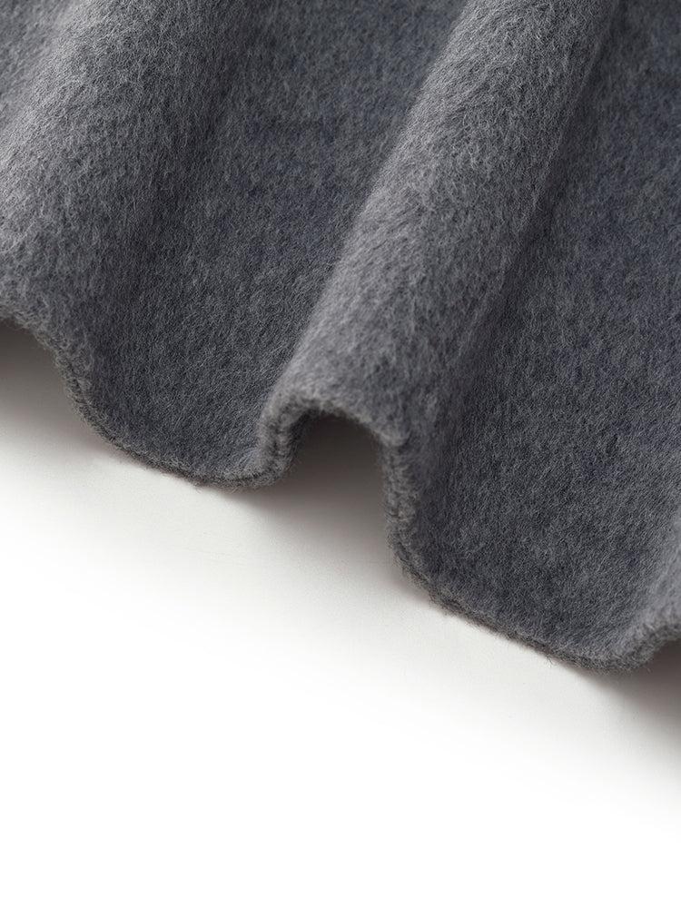 Alpaca Wool Longline Women Overcoat Product Image