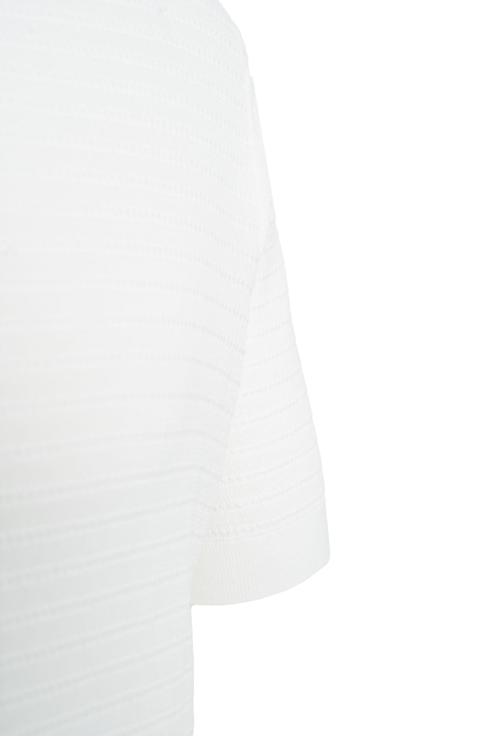 Textured knit polo shirt Product Image