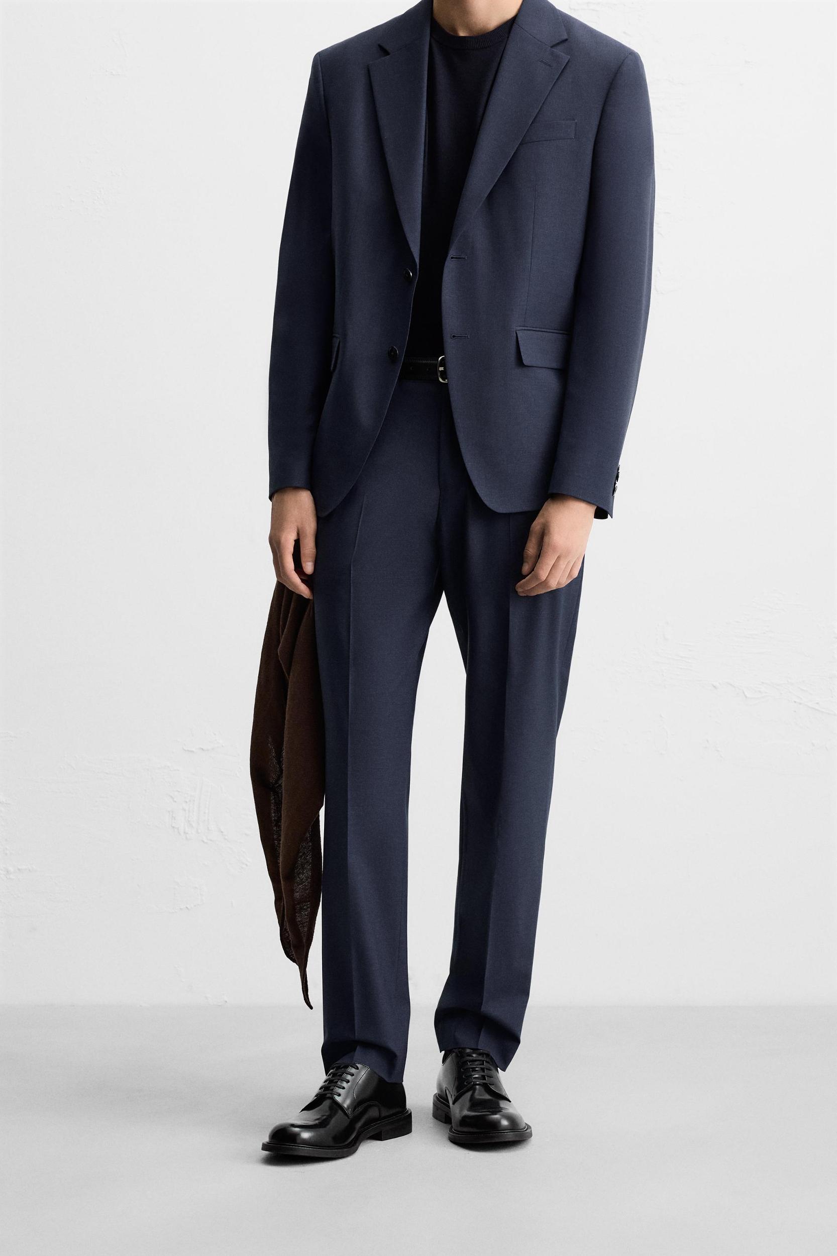 PLAID SUIT PANTS Product Image