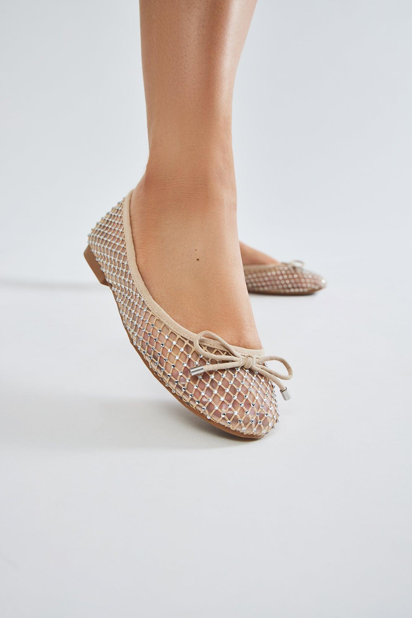 Acting Sweet Ballet Flats - Nude Product Image