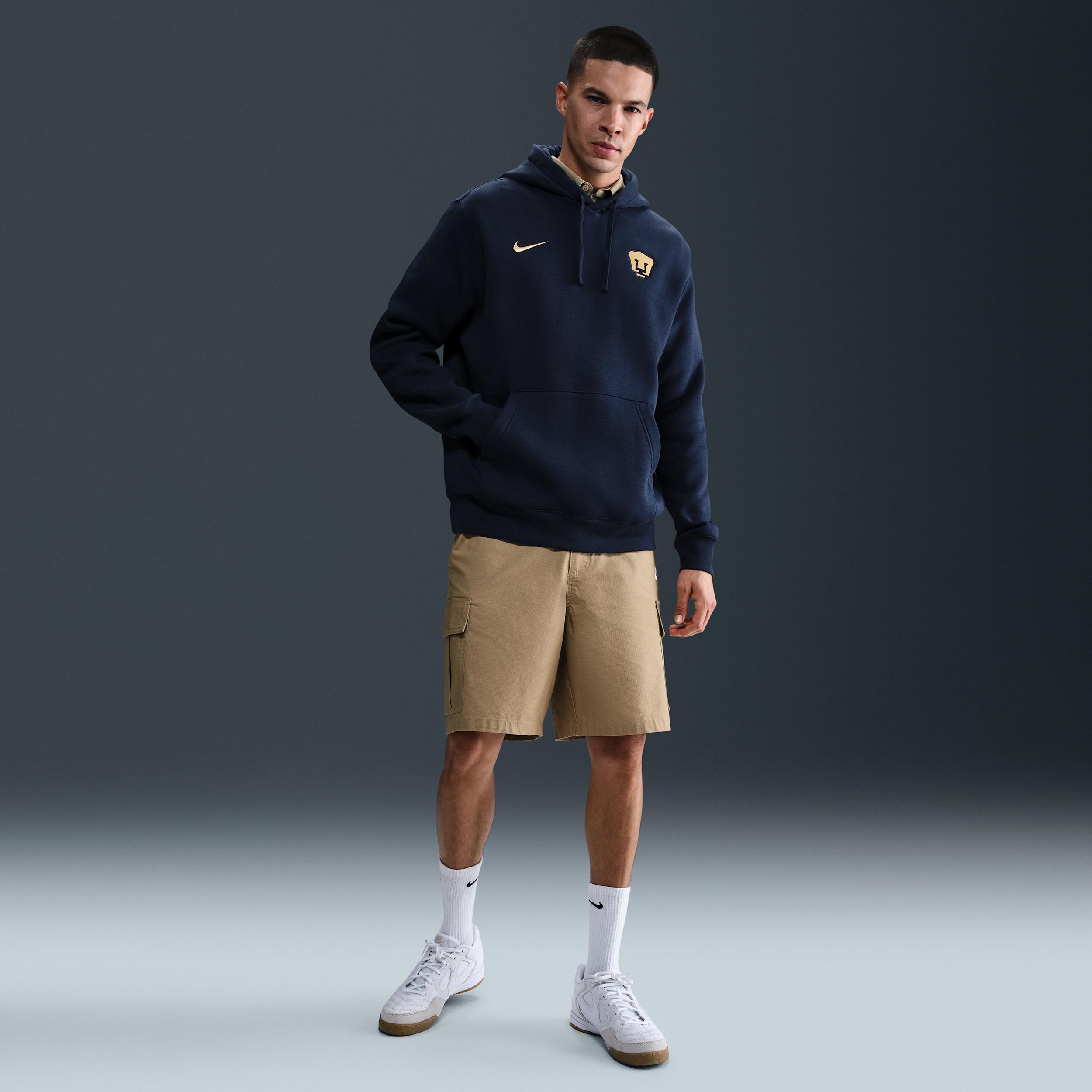 Pumas UNAM Club Men's Nike Soccer Pullover Hoodie Product Image