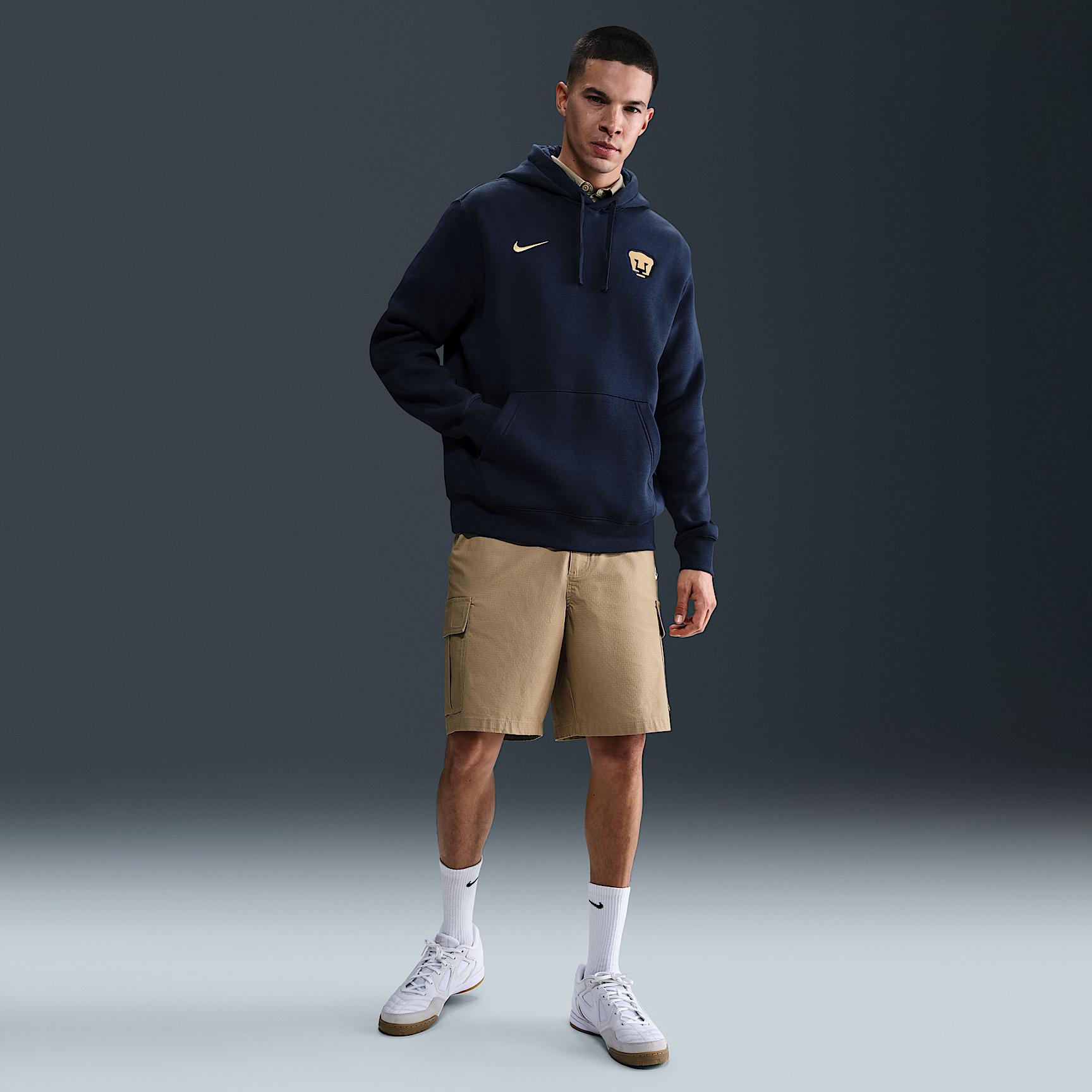 Pumas UNAM Club Men's Nike Soccer Pullover Hoodie Product Image