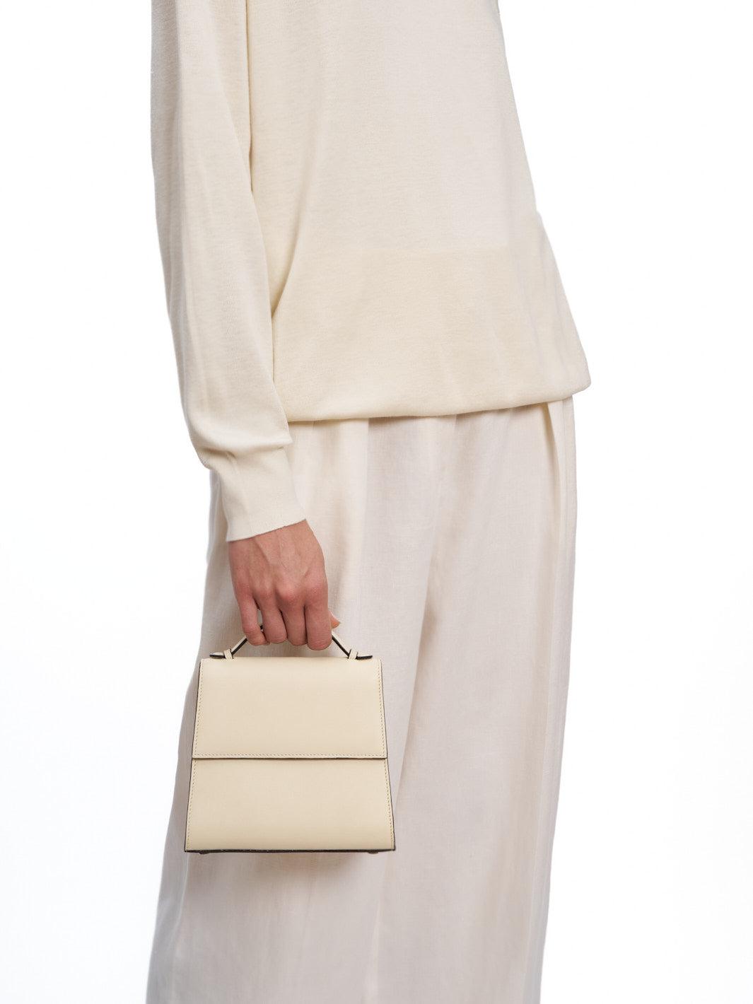 The Small Top Handle in Nappa Product Image