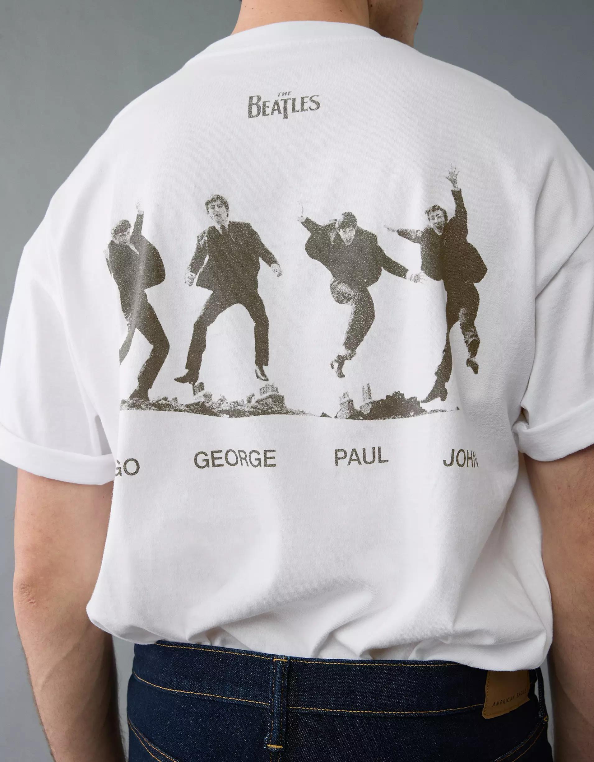 AE Boxy Beatles Graphic T-Shirt Product Image