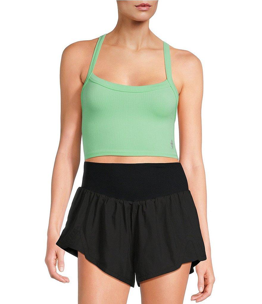 Free People FP Movement All Clear Solid Scoop Neckline Sleeveless Cami Product Image