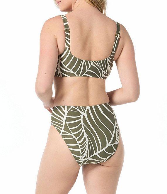 Coco Reef Palm Leaf High Esteem High Waist Swim Bottom Product Image