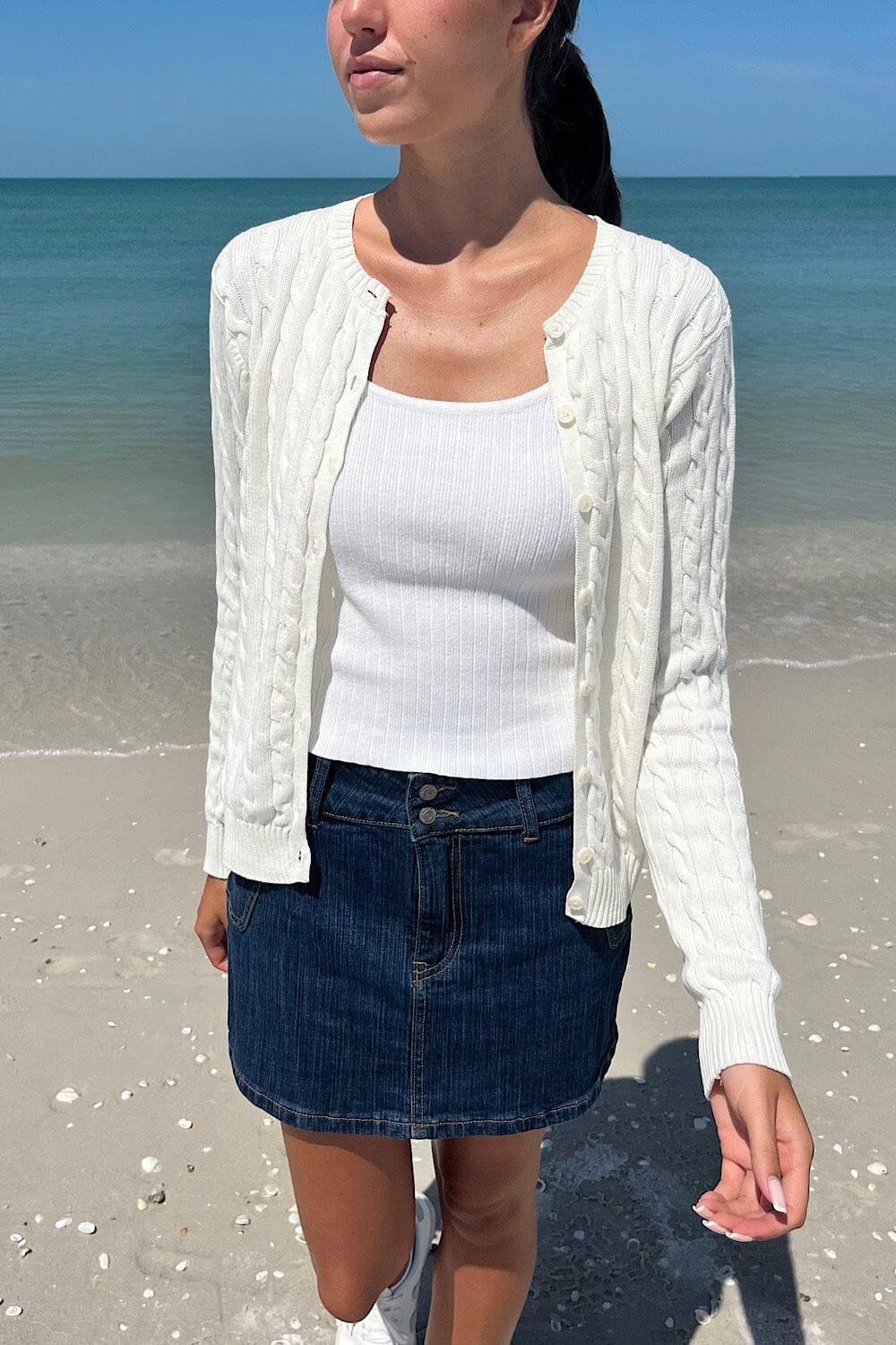 Amalie Cable Knit Cardigan Product Image
