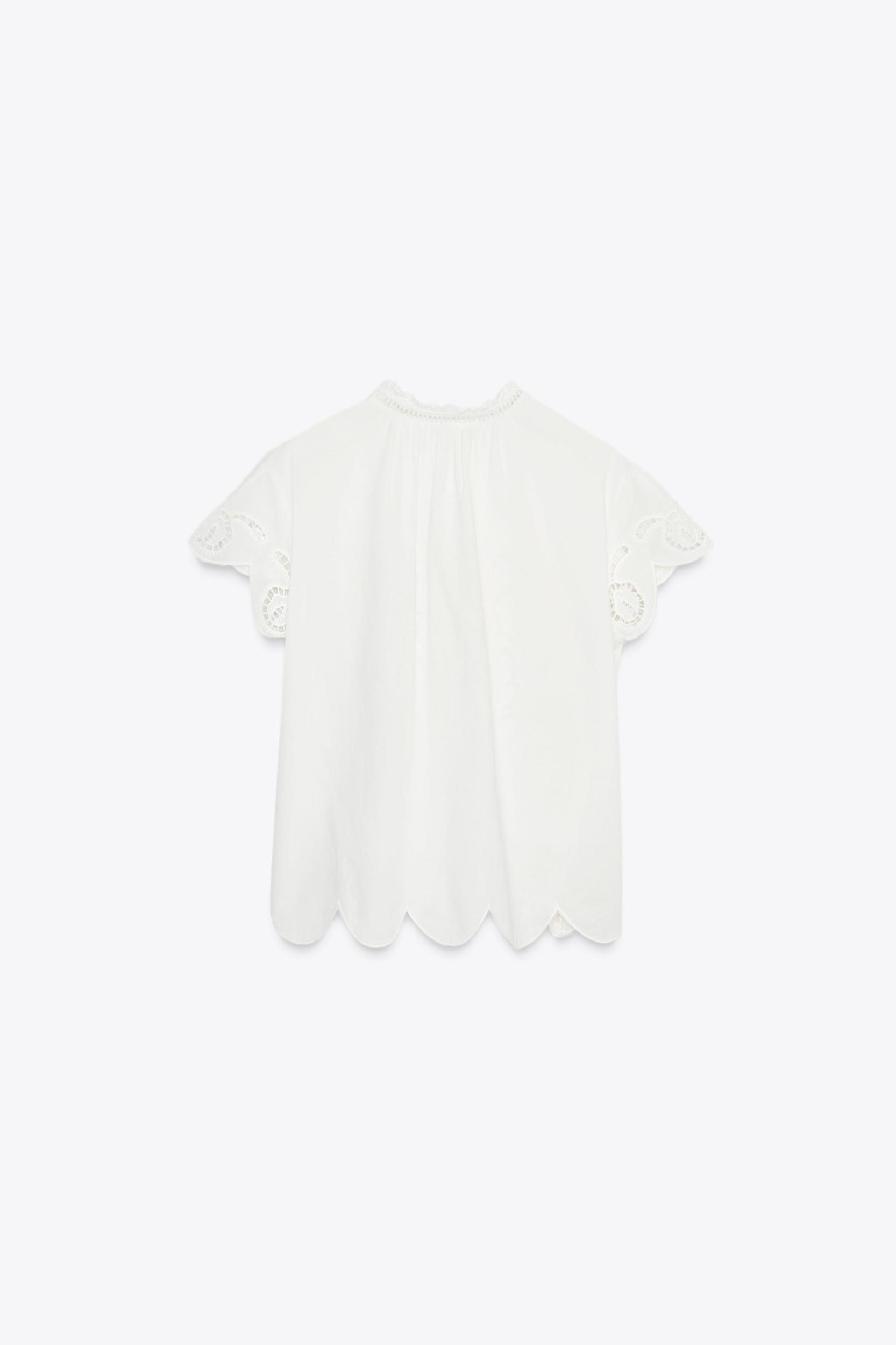 EMBROIDERED TOP ZW COLLECTION Product Image