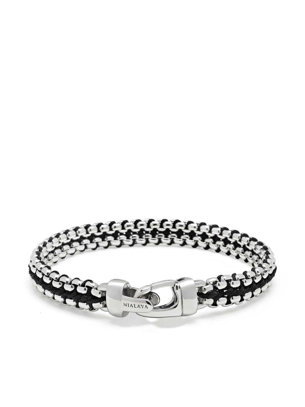 Woven 8mm Box Chain bracelet Product Image