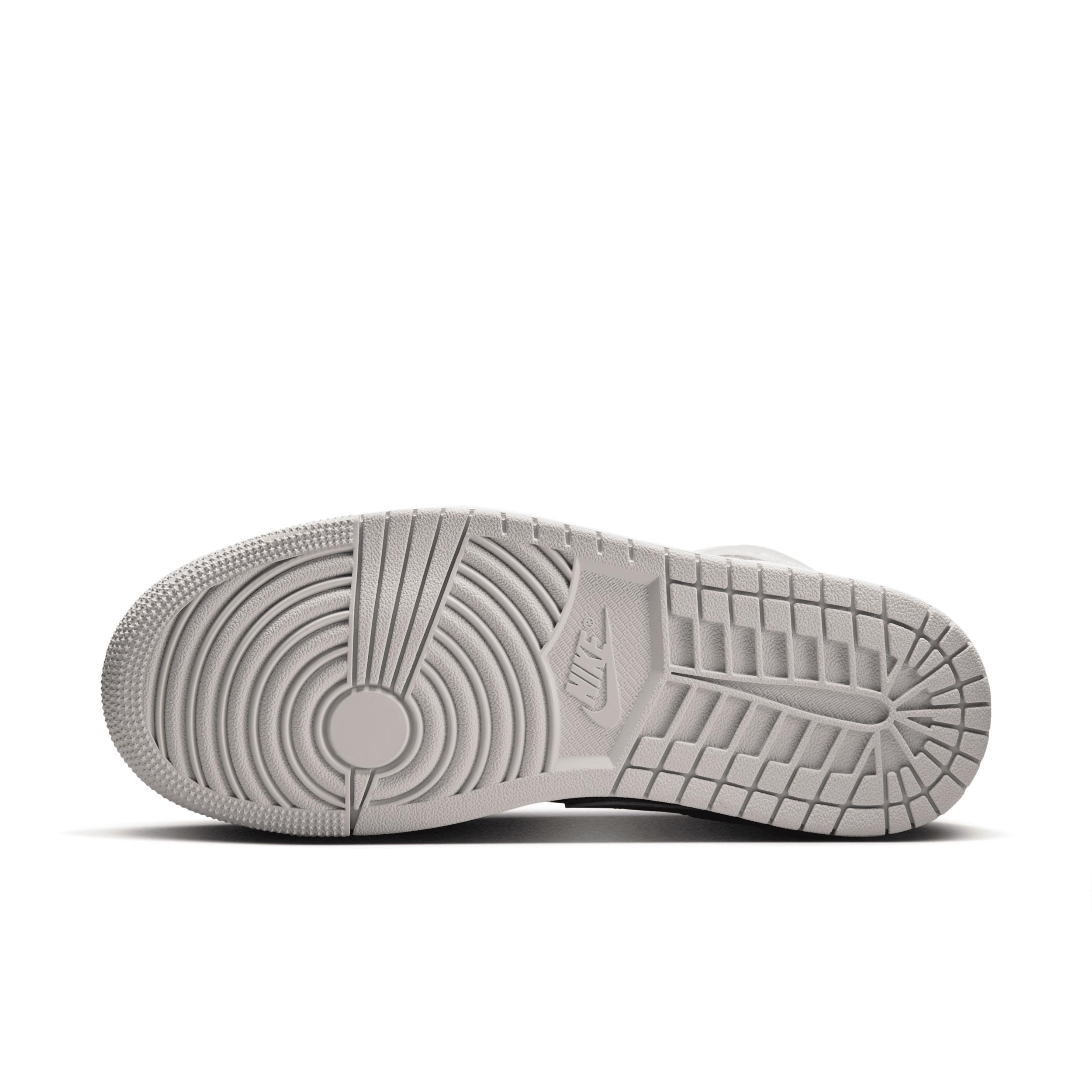 Jordan Womens Jordan AJ 1 Mid - Womens Basketball Shoes Sail/Pink Product Image